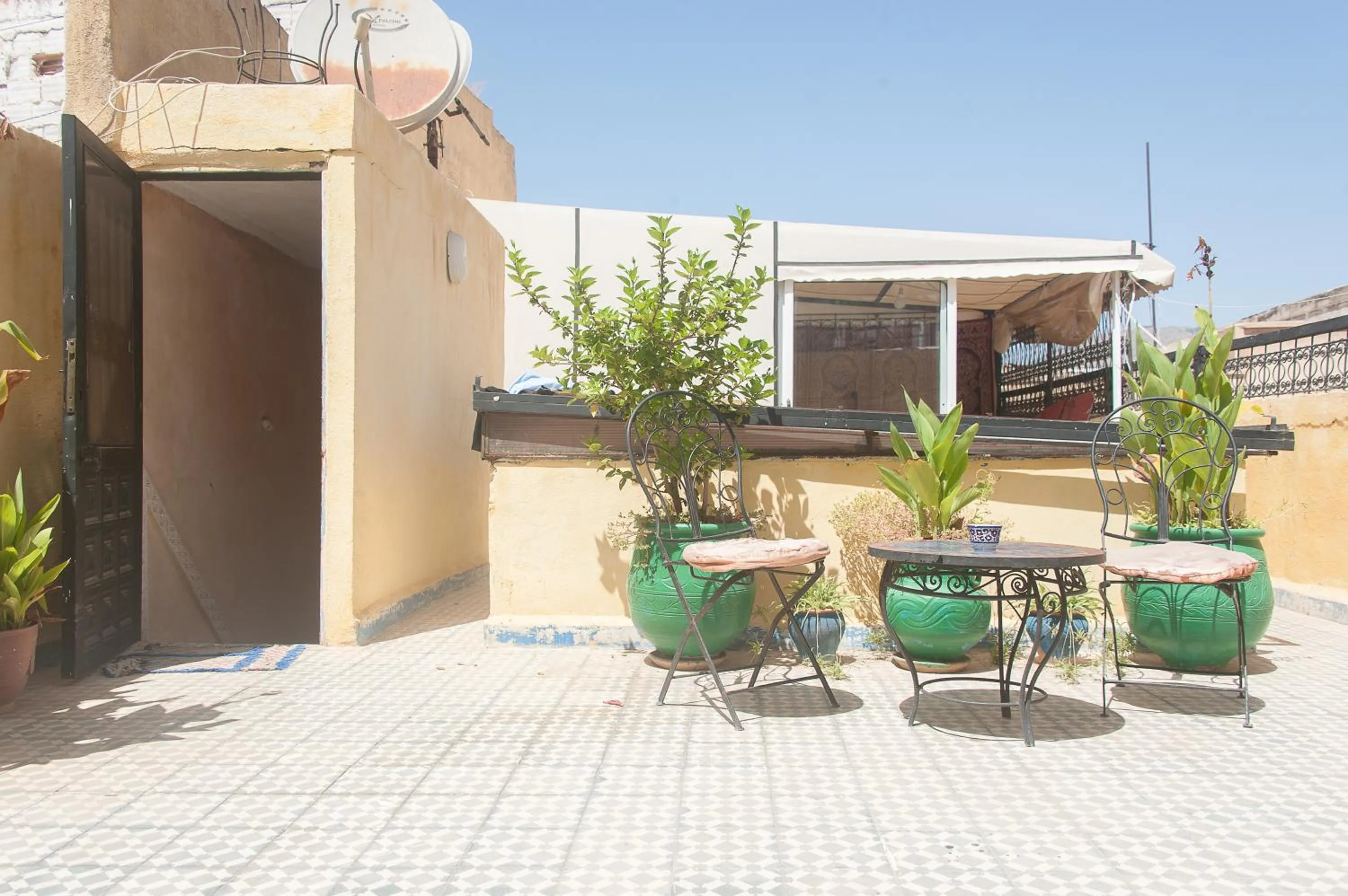 Balcony/Terrace in Riad Anass Al Ouali