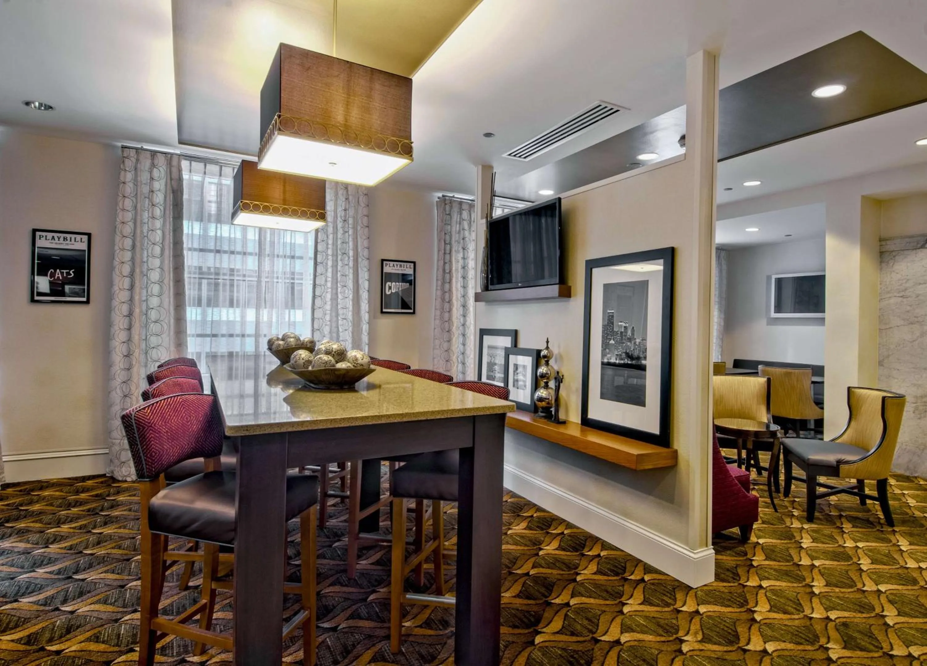 Lobby or reception in Hampton Inn Majestic Chicago Theatre District