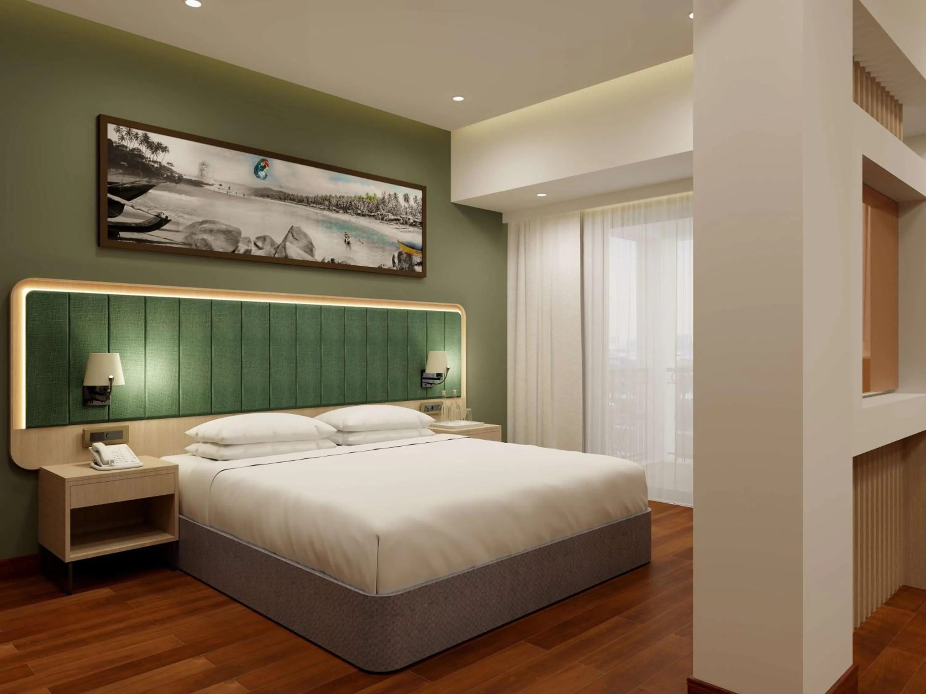 Photo of the whole room, Bed in Park Inn by Radisson Goa Candolim