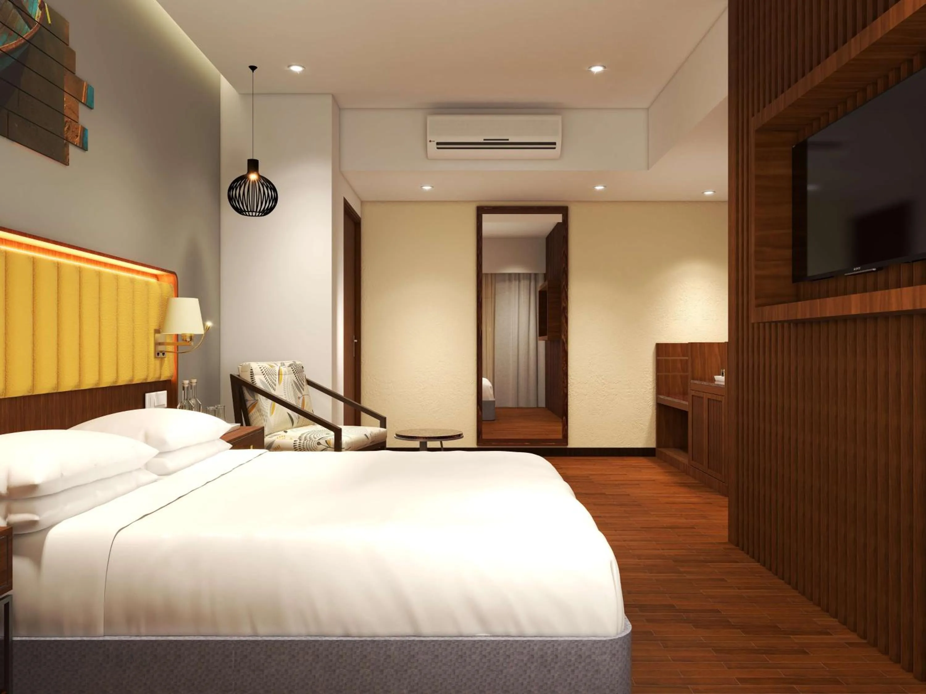 Bedroom, Bed in Park Inn by Radisson Goa Candolim