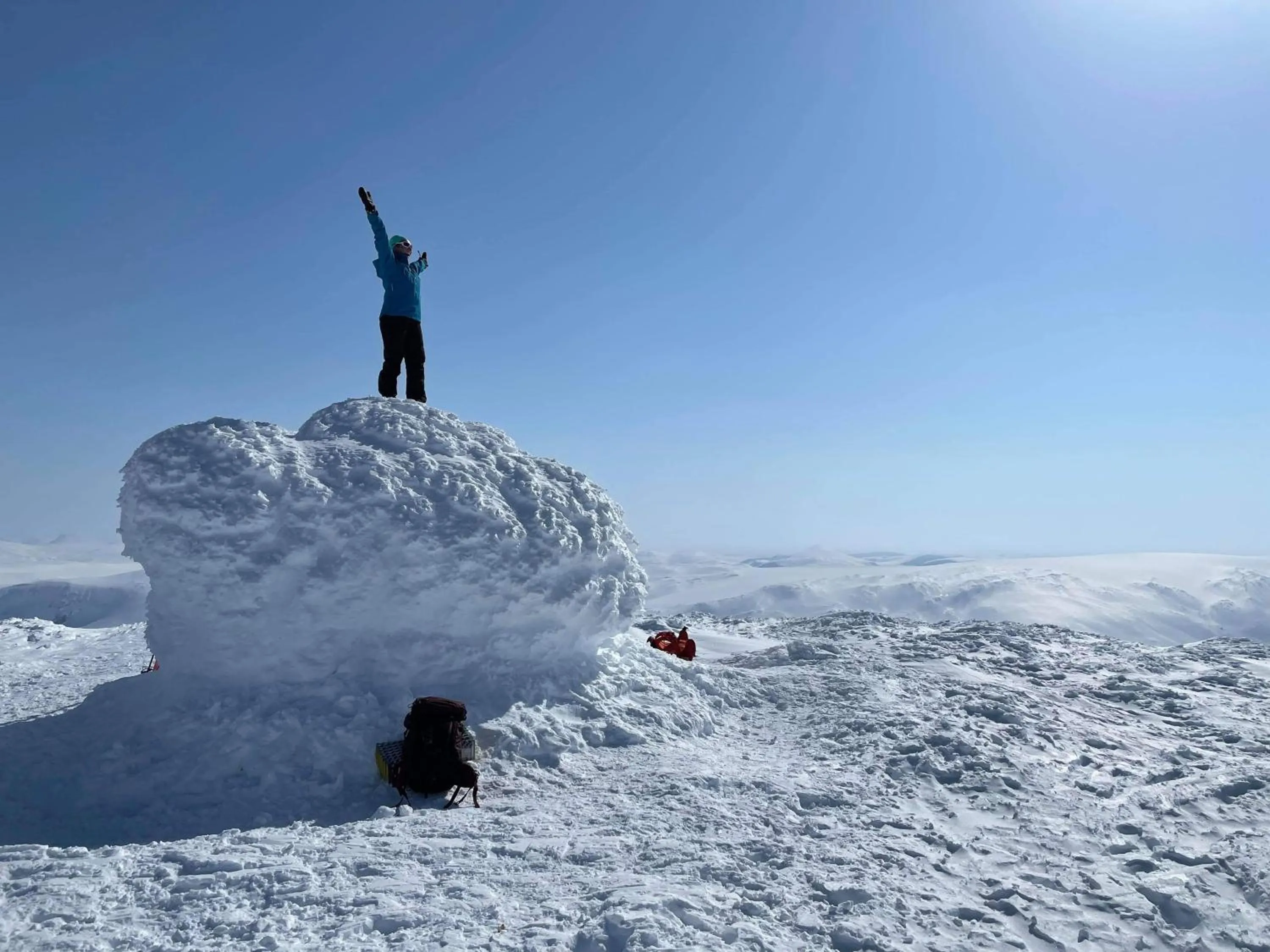 Skiing in Grotli Høyfjellshotell