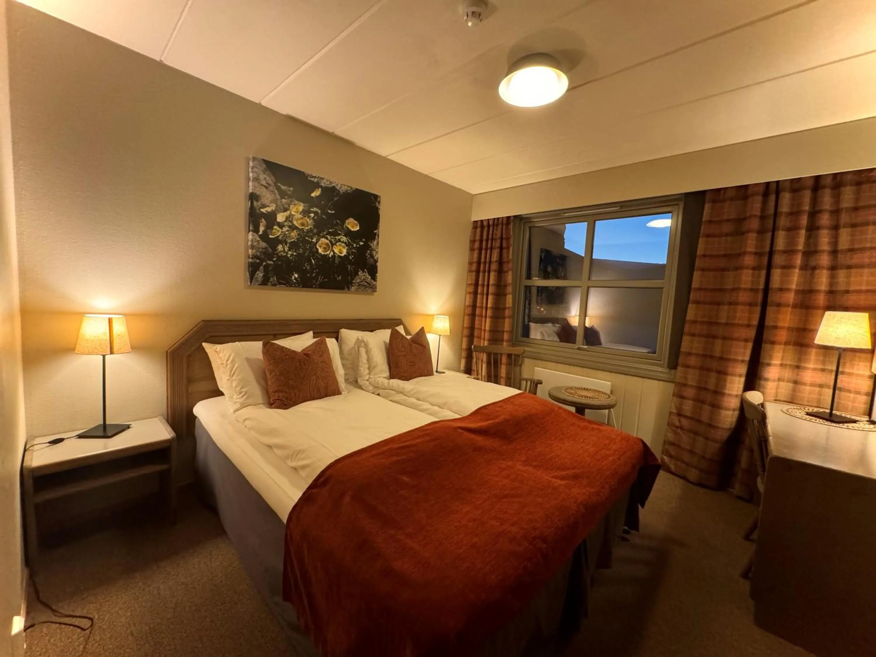 Photo of the whole room in Grotli Høyfjellshotell