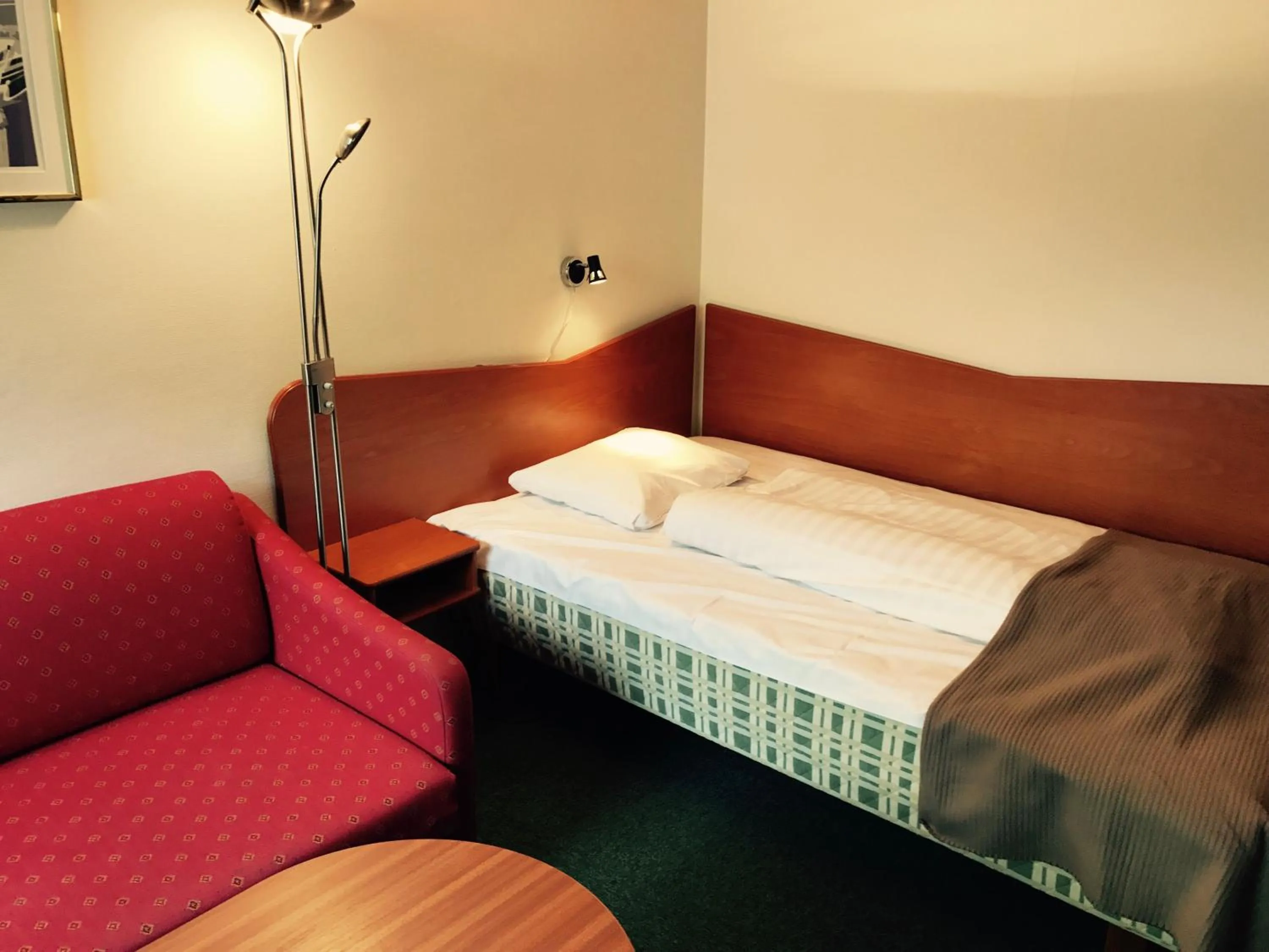 Bed in Sødorp Gjestgivergård Motell