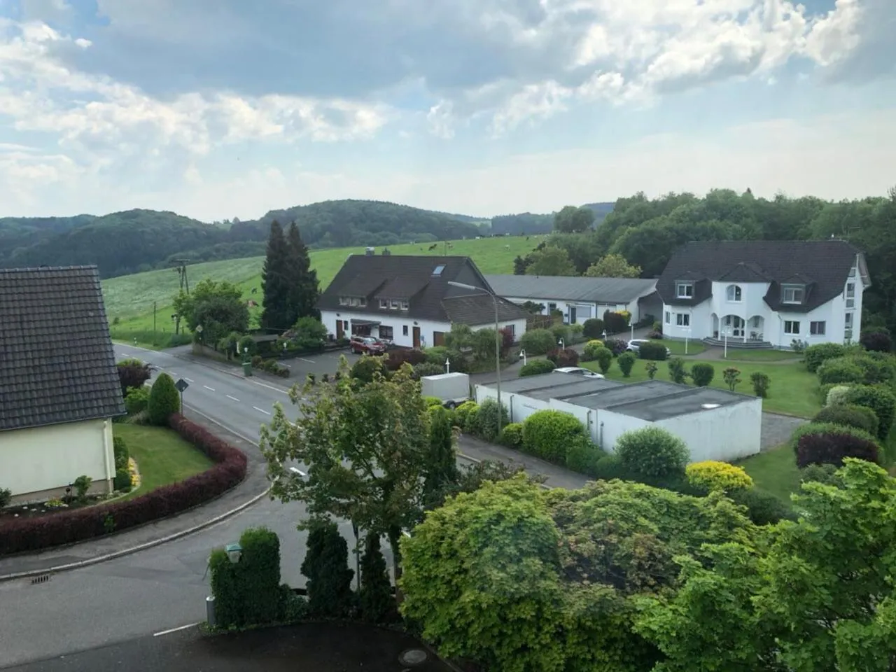 Mountain view in Hotel Landhaus Köln