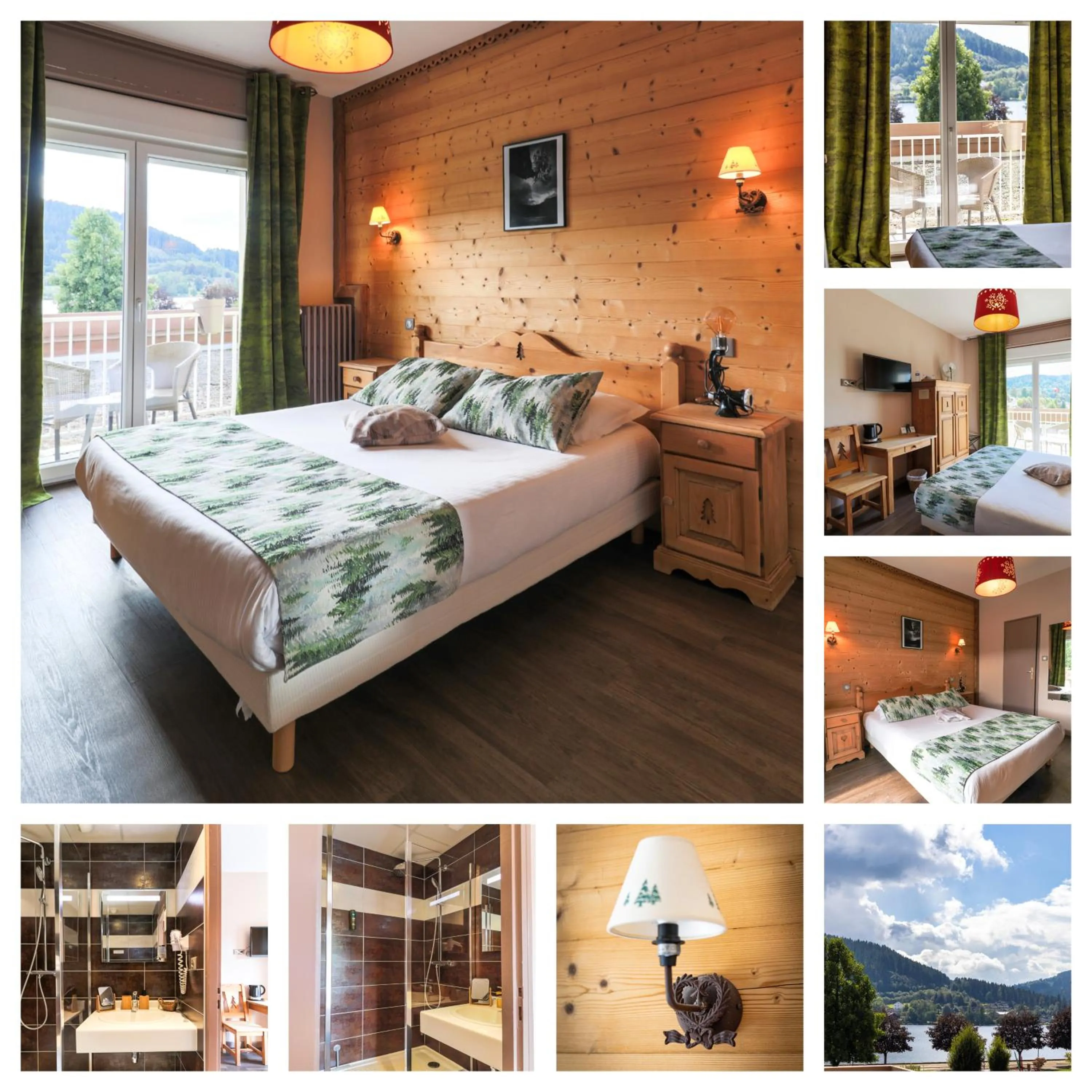 Bed in Hôtel La Réserve