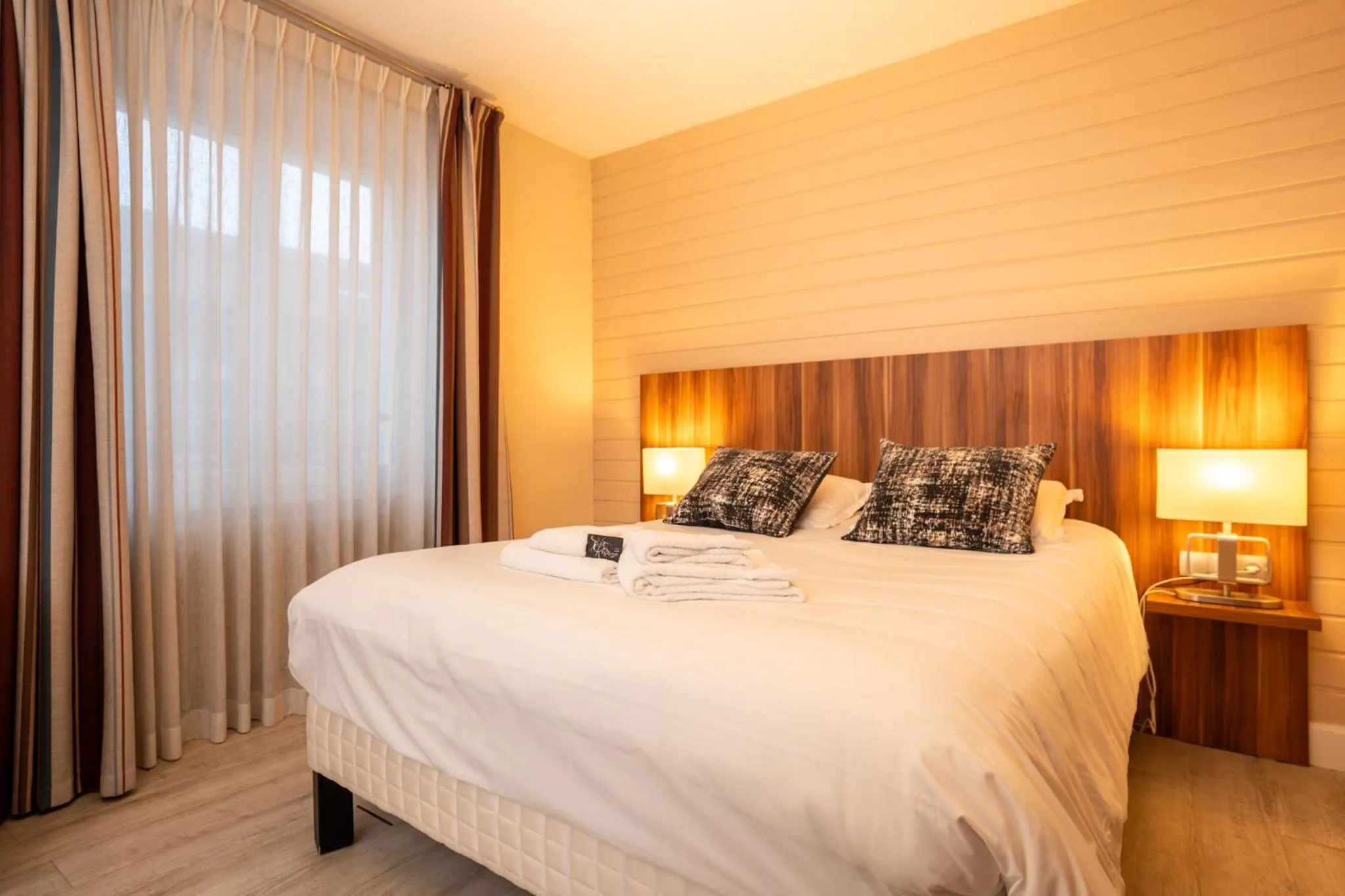 Bed in Hôtel La Réserve