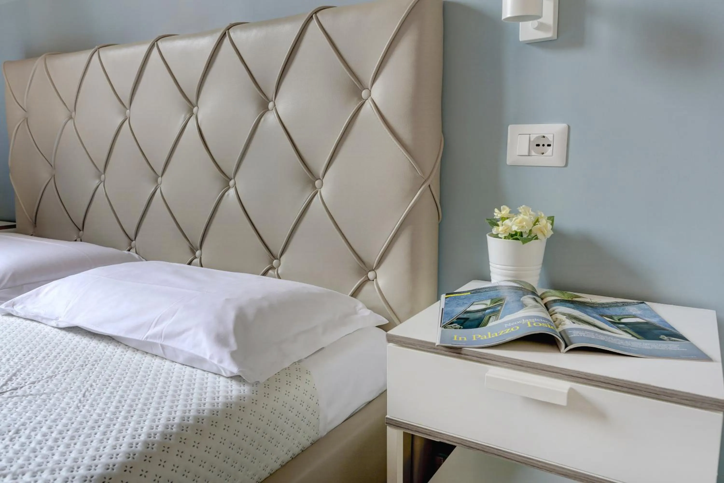 Bed in Claudia House Roma Termini