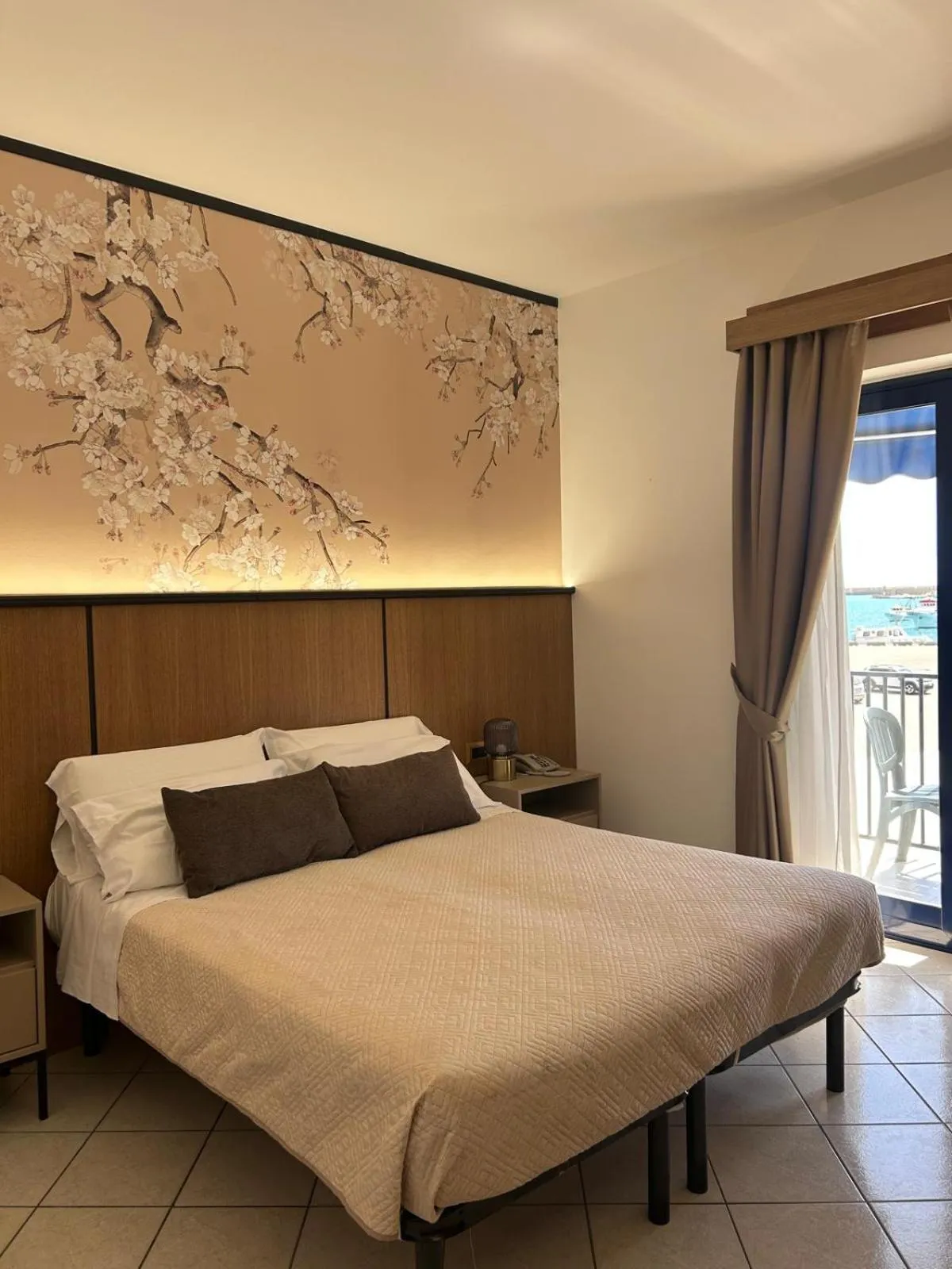 Bed in Hotel Al Faro