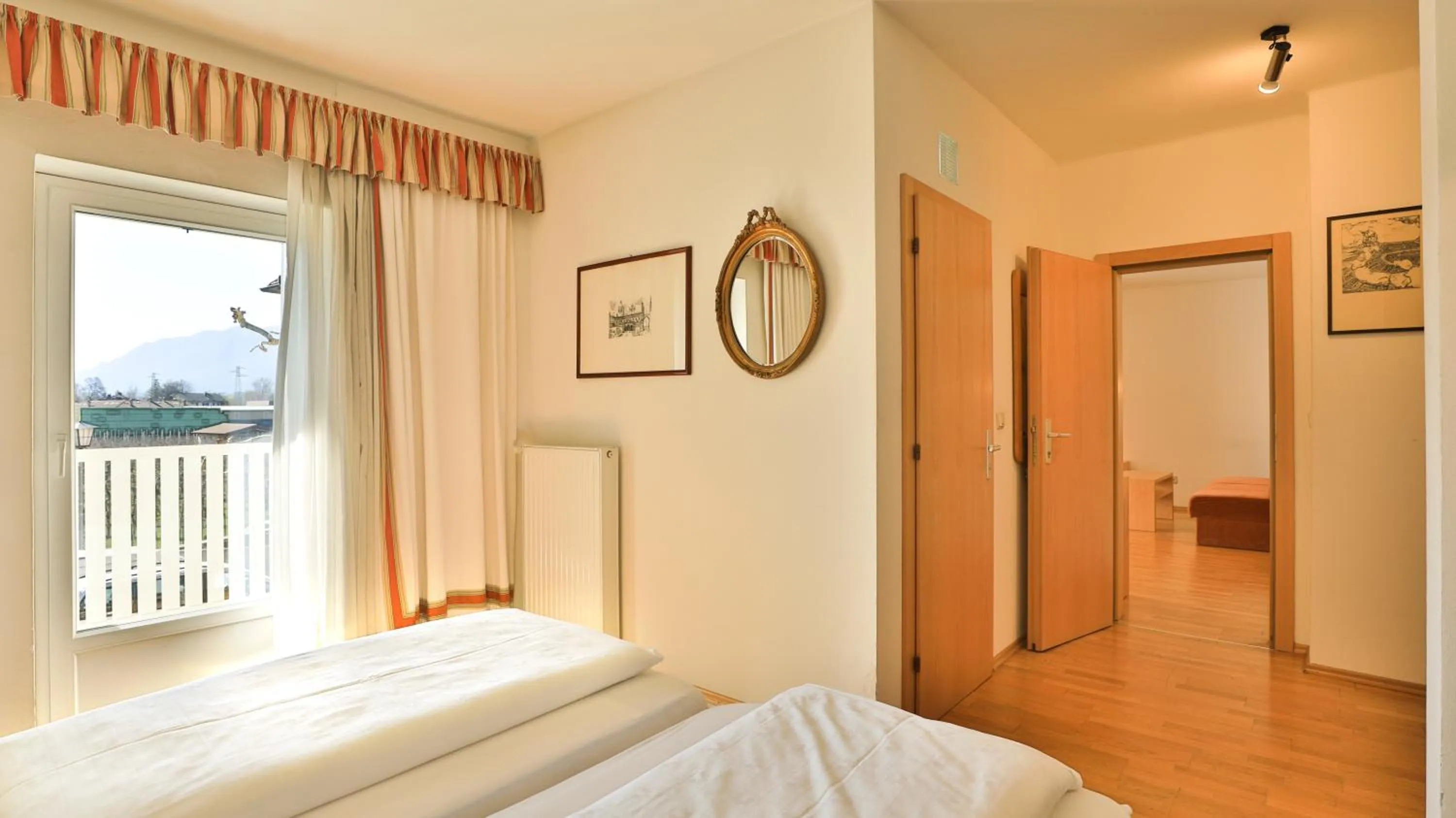 Bed in Hotel Sparerhof