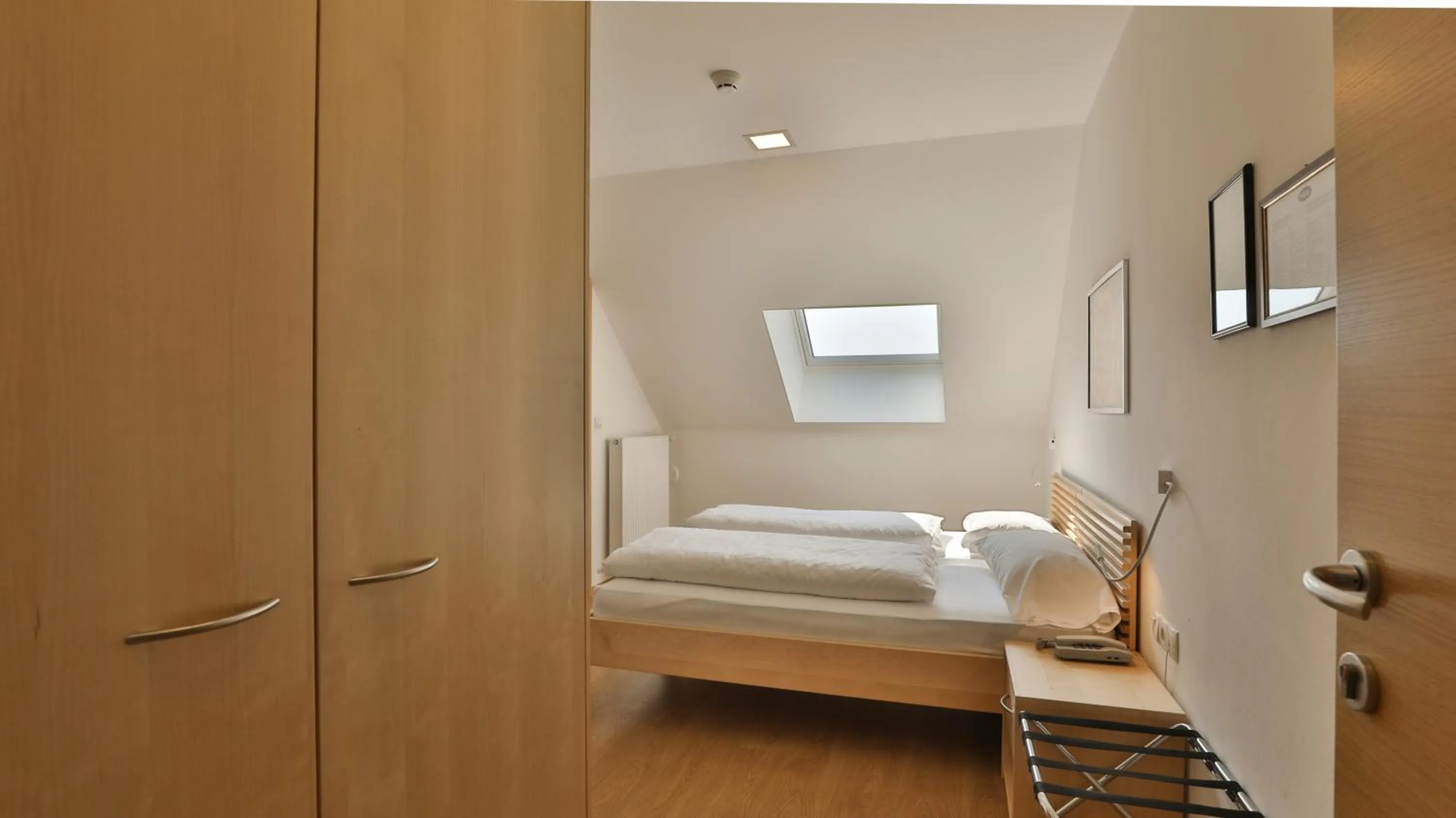 Bed in Hotel Sparerhof