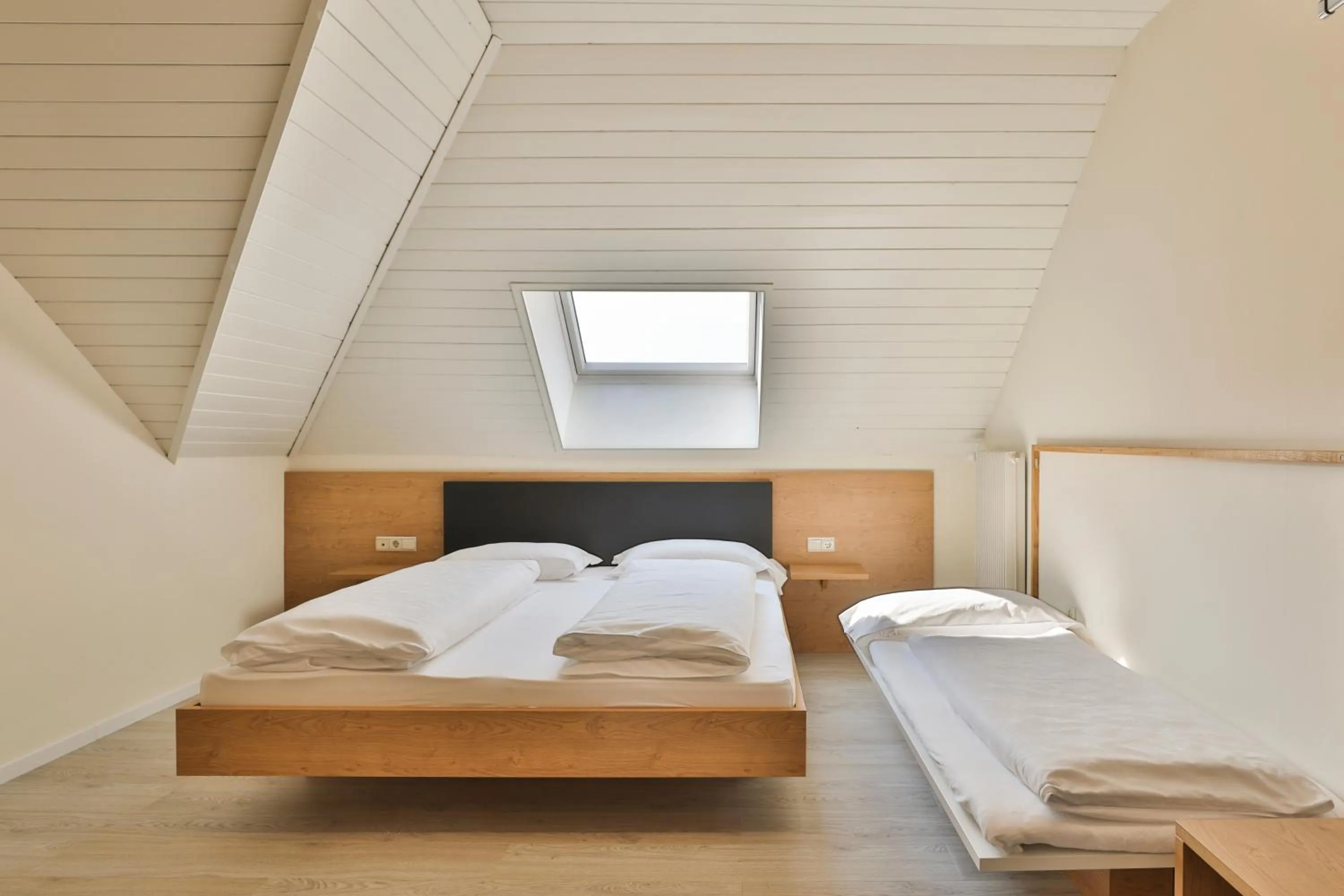 Bed in Hotel Sparerhof