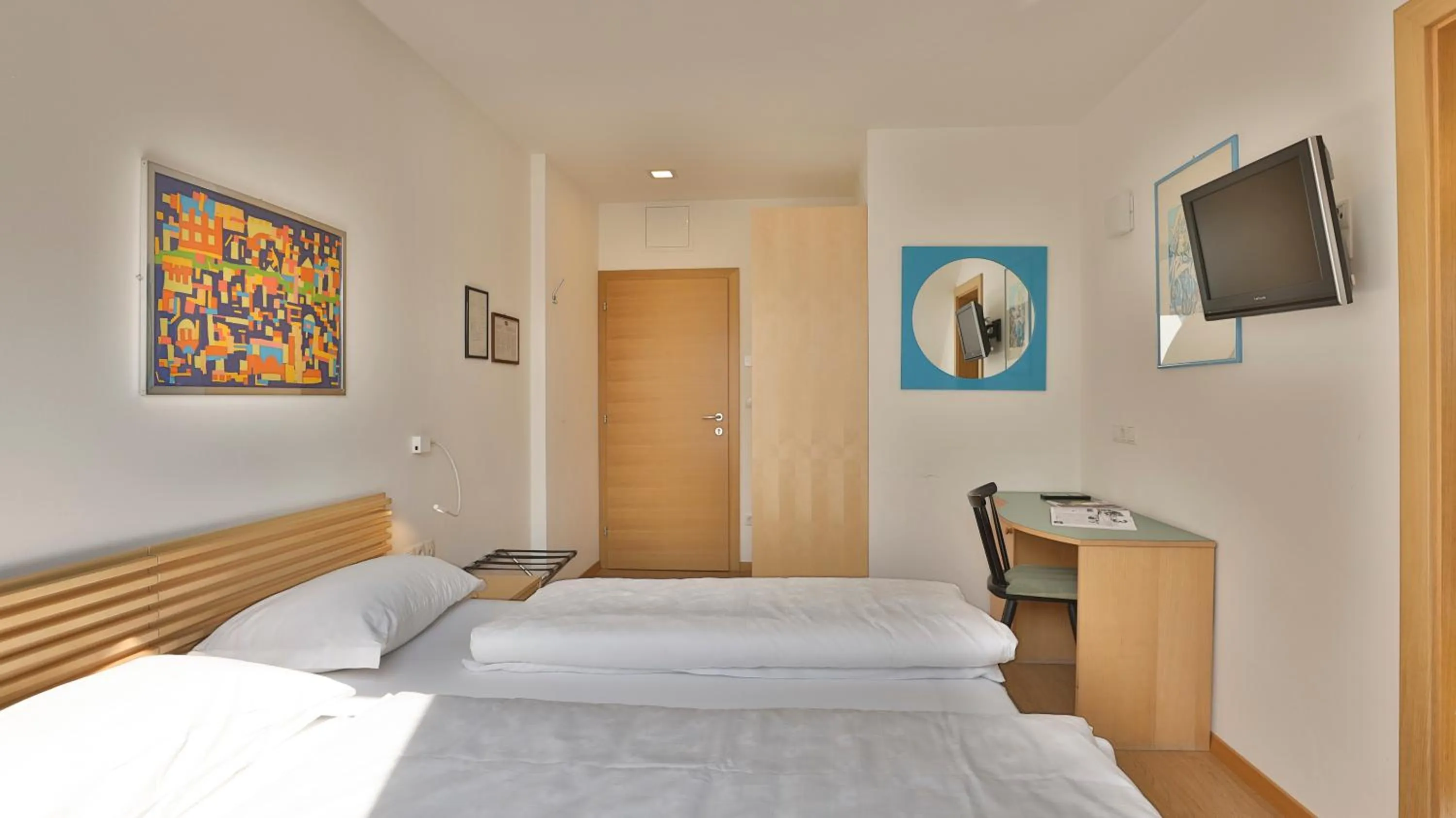 Bed in Hotel Sparerhof