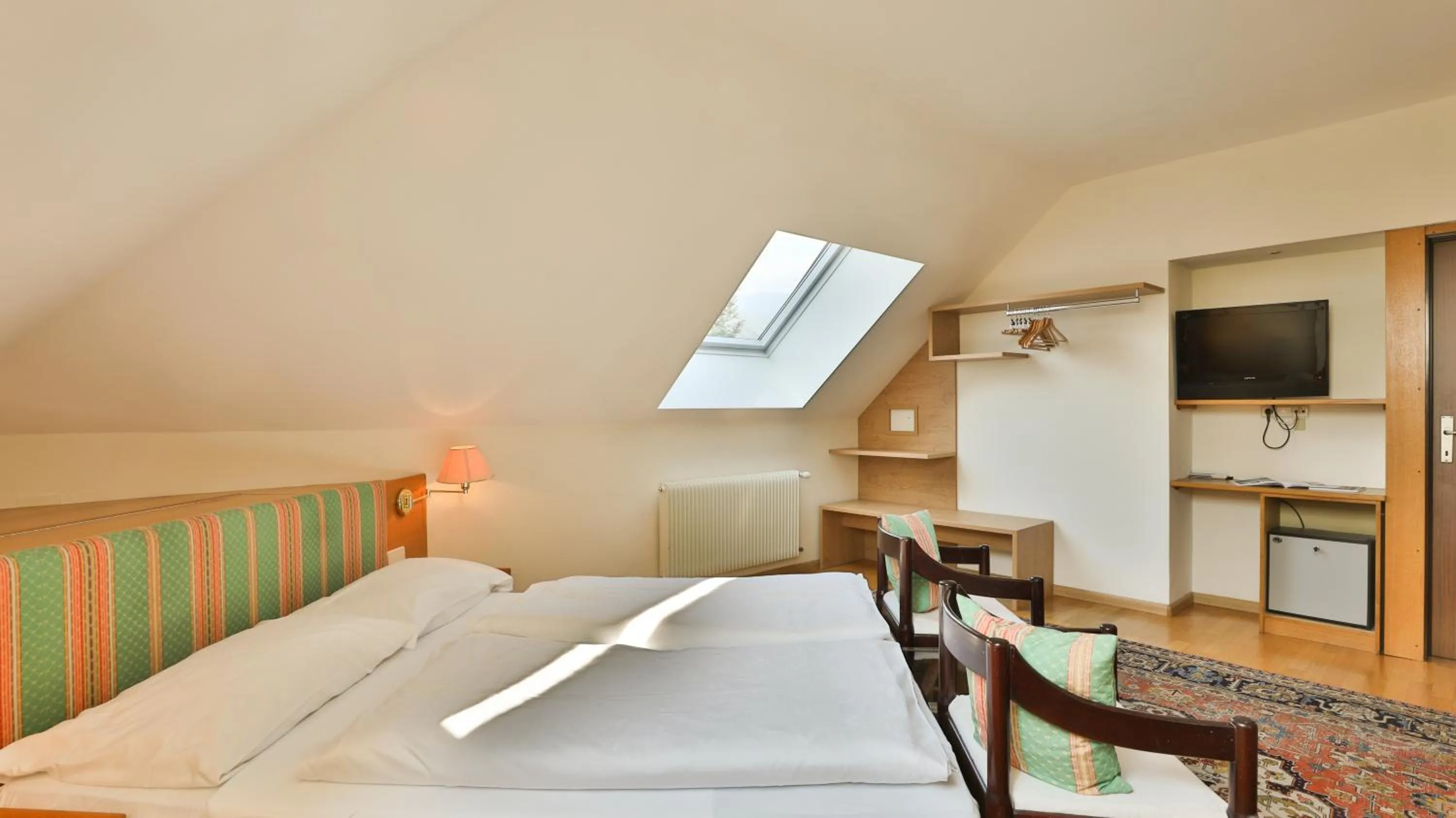 Bed in Hotel Sparerhof