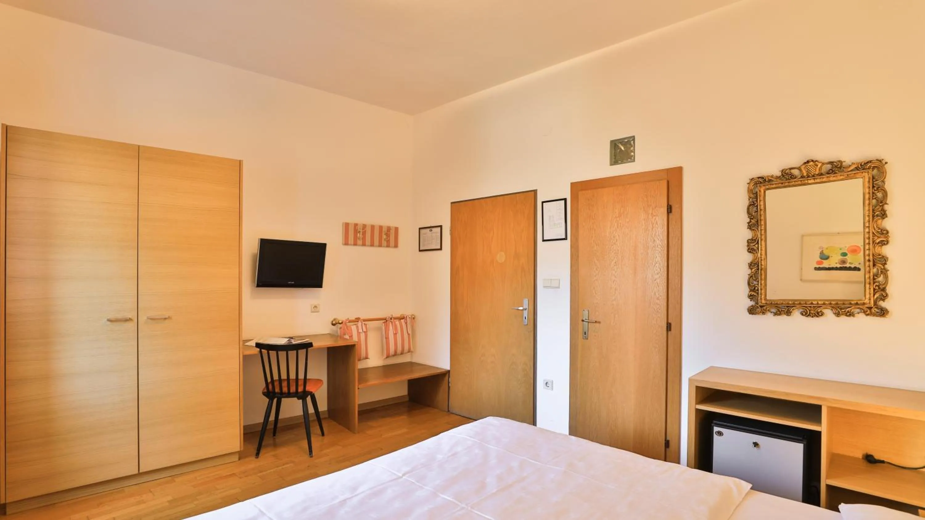 Bed in Hotel Sparerhof