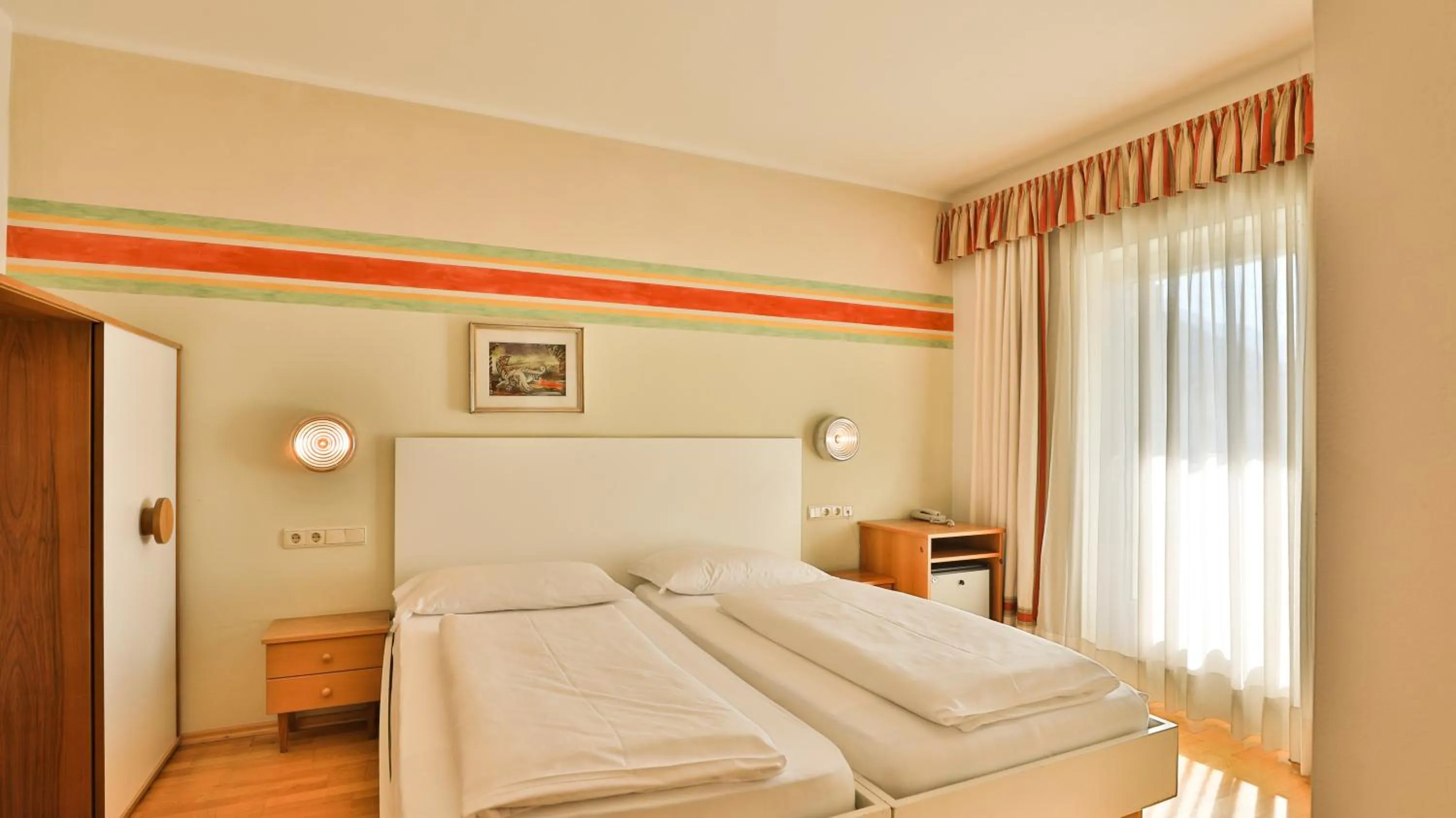 Bed in Hotel Sparerhof