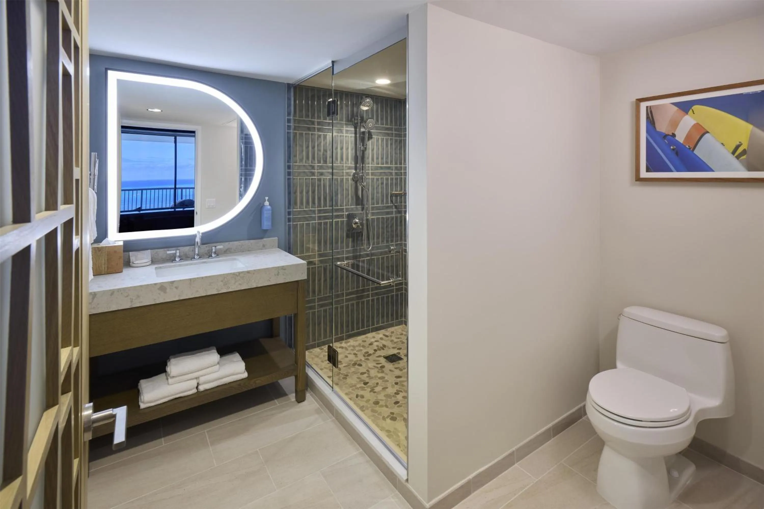 Bathroom in Hilton Hawaiian Village Waikiki Beach Resort