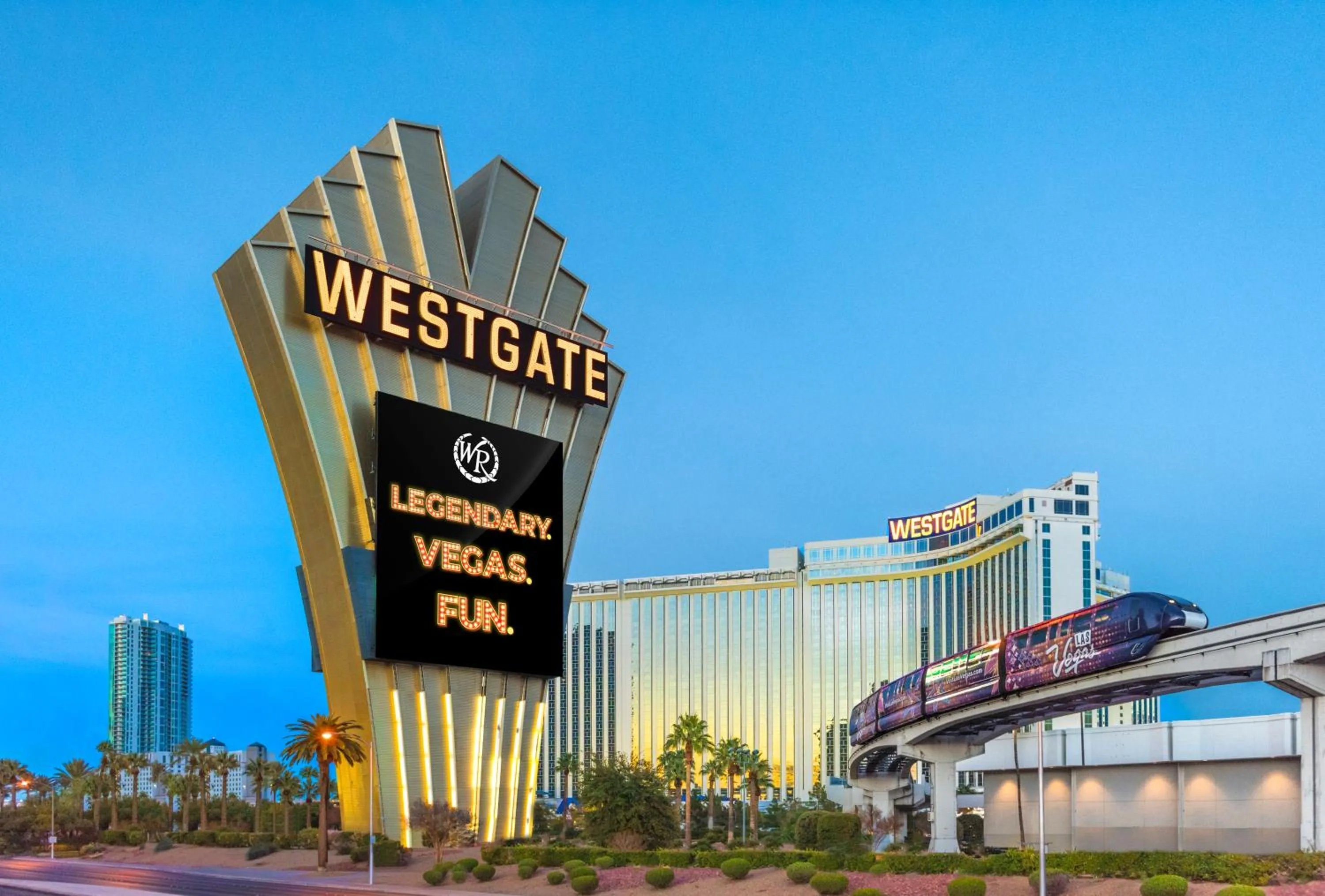 Property building in Westgate Las Vegas Resort and Casino
