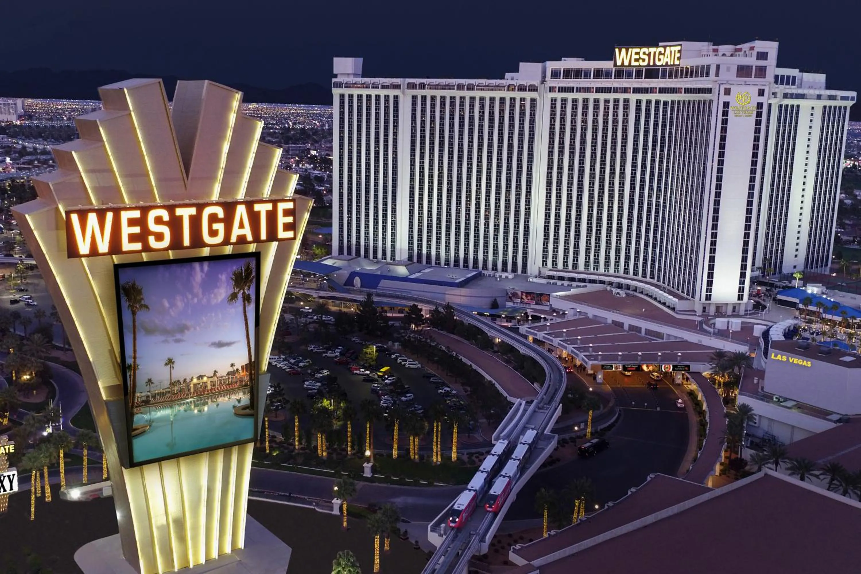 Property building in Westgate Las Vegas Resort and Casino