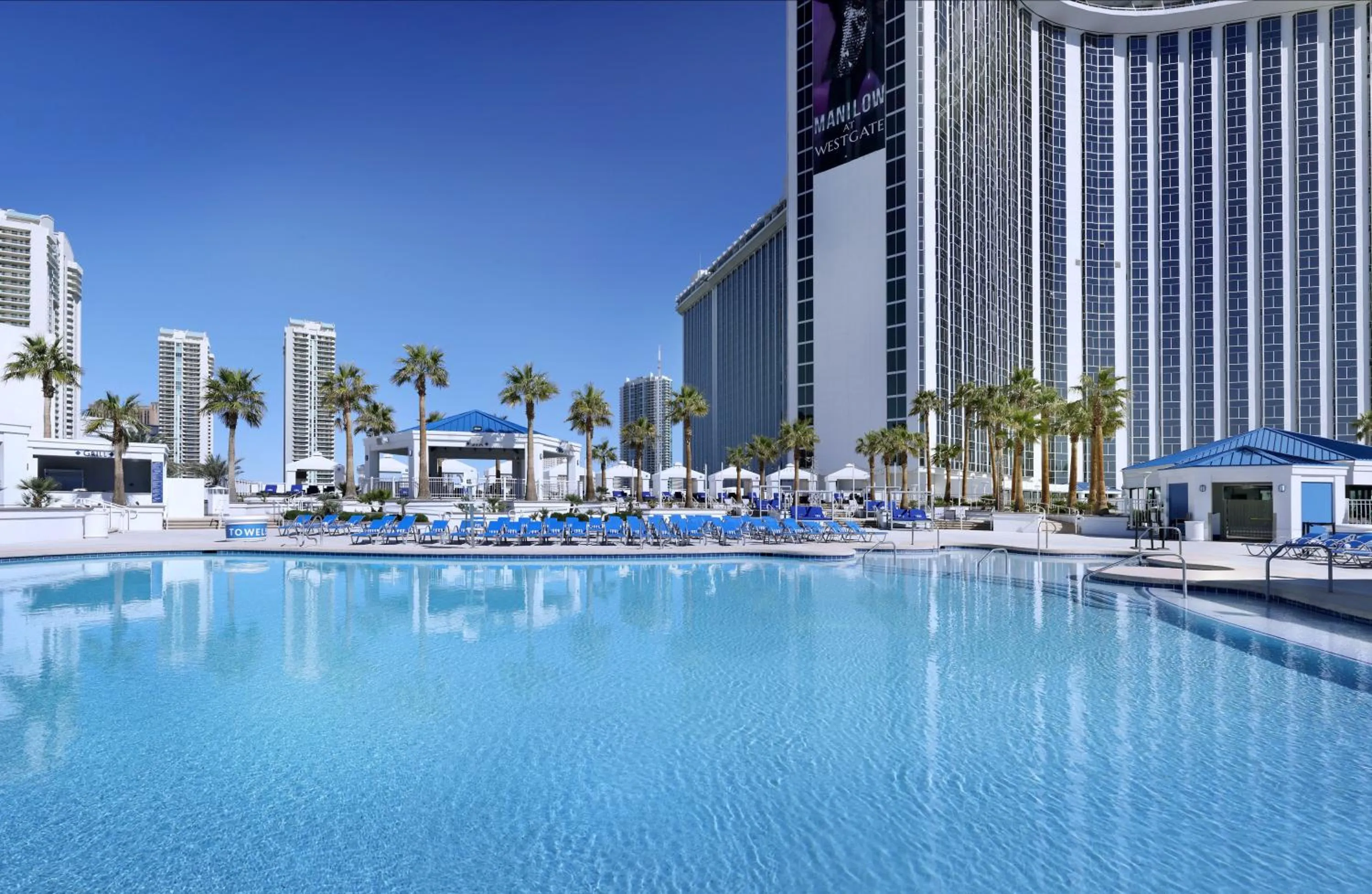 Swimming pool in Westgate Las Vegas Resort and Casino