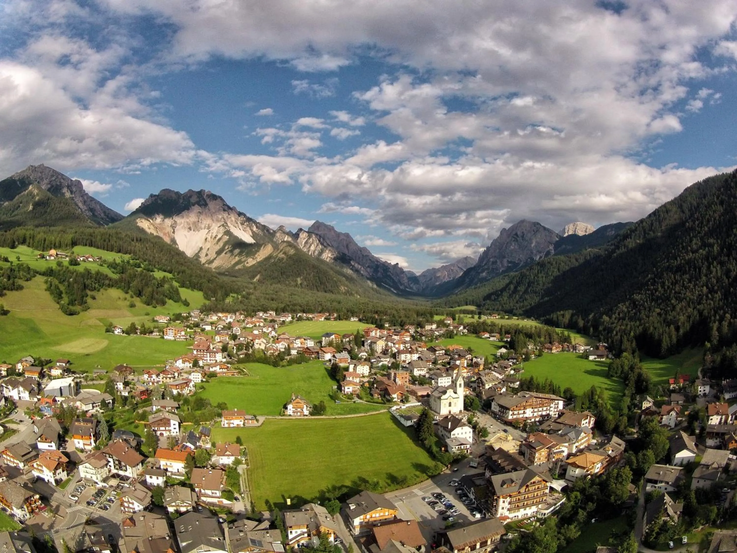 Bird's eye view in Villa Ortensia