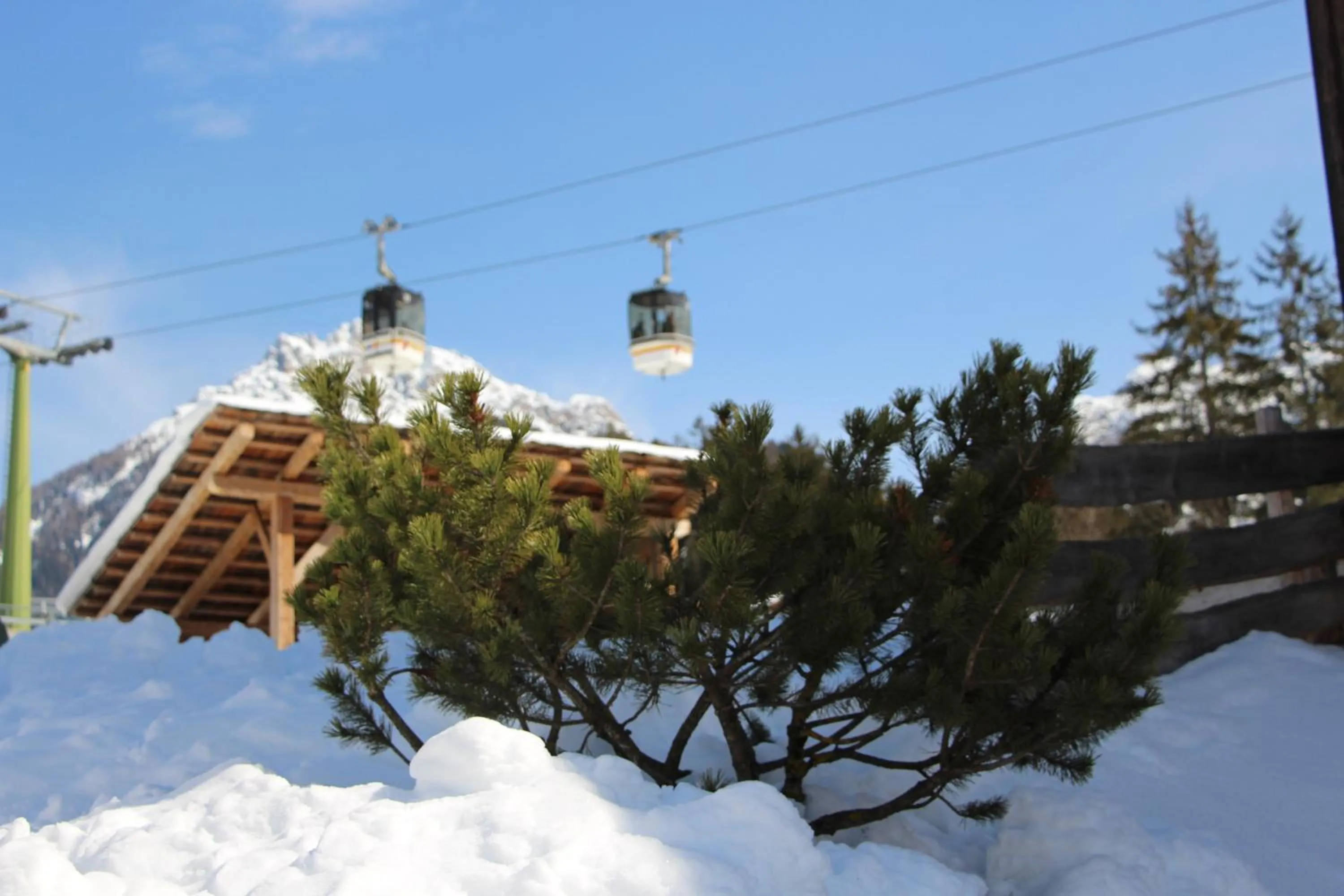 Skiing in Villa Ortensia