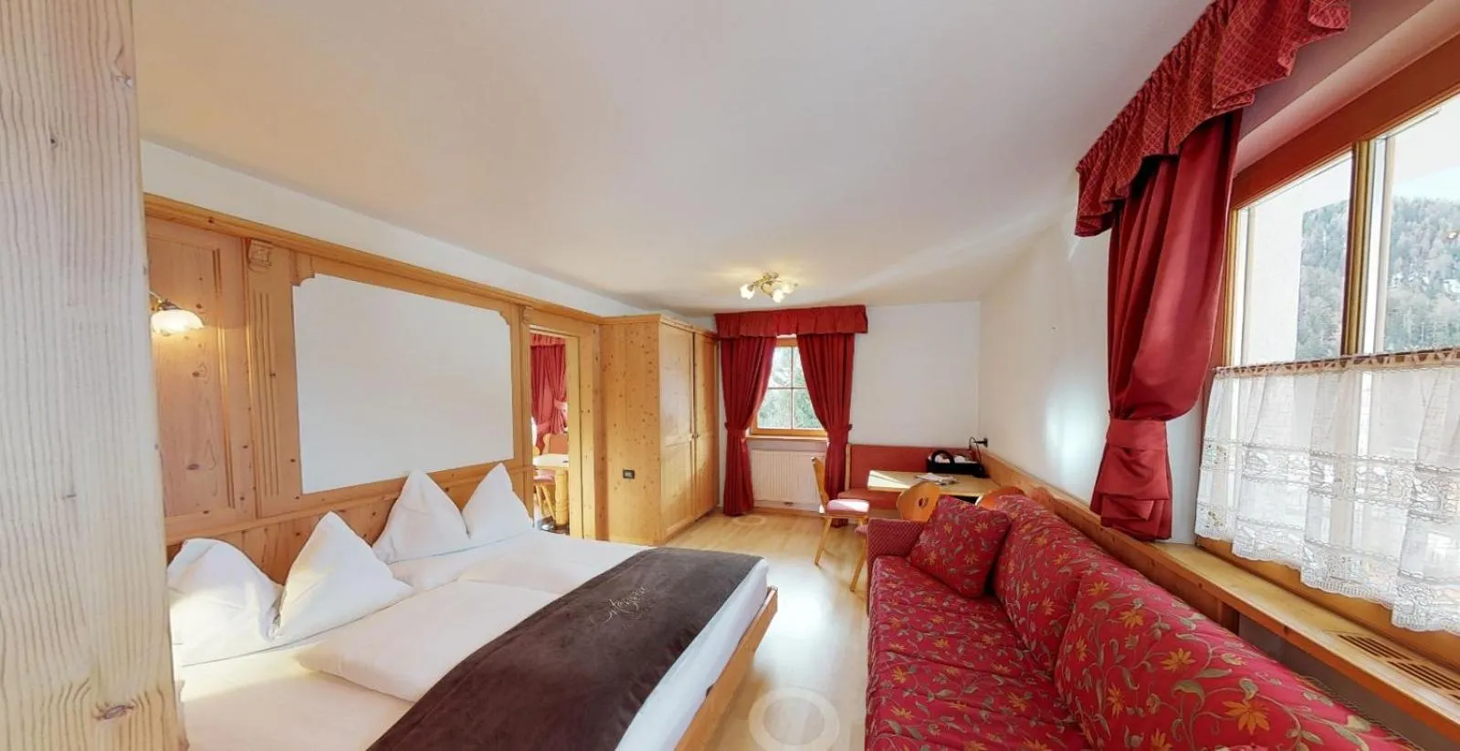 Bed in Villa Ortensia