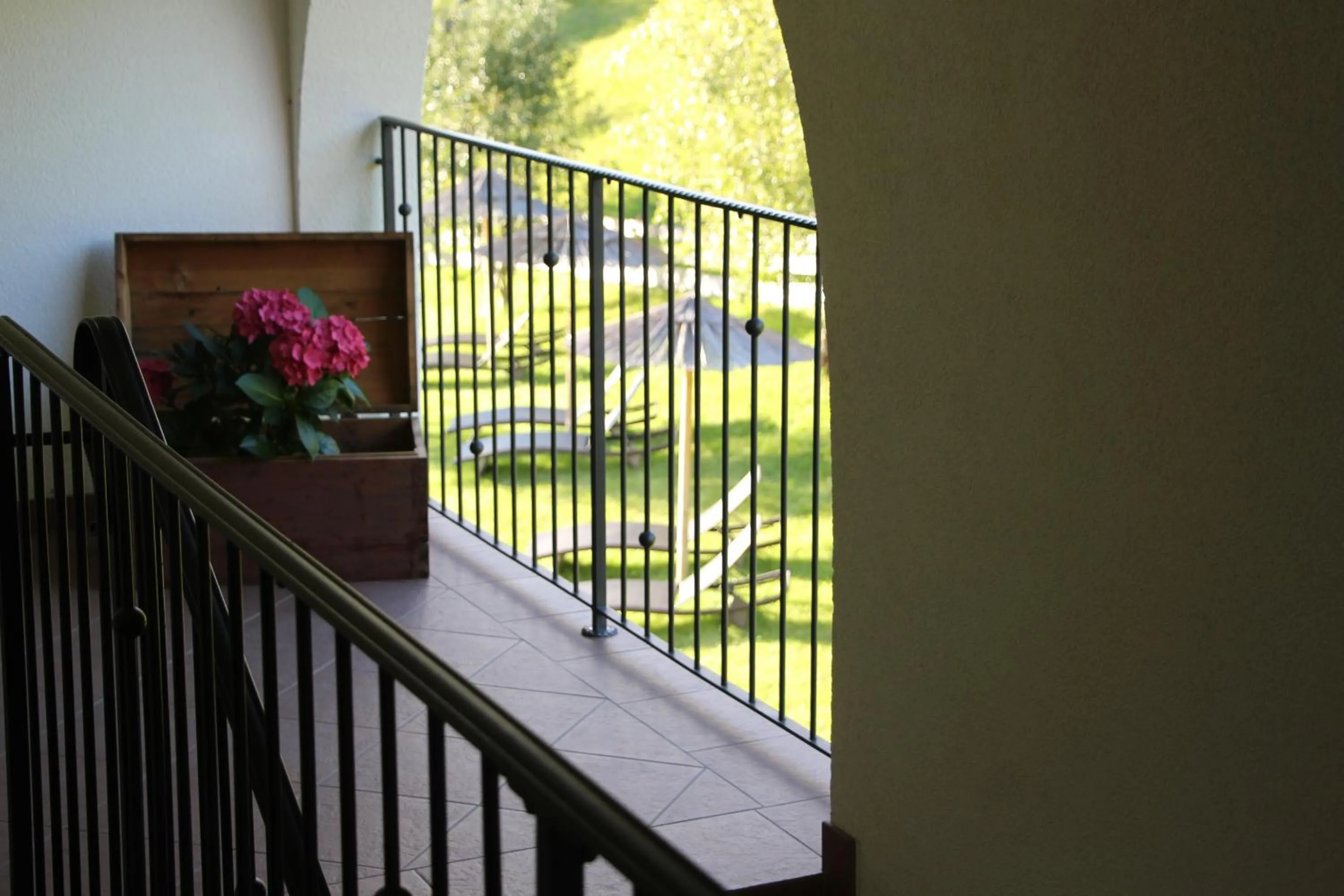 Decorative detail in Villa Ortensia