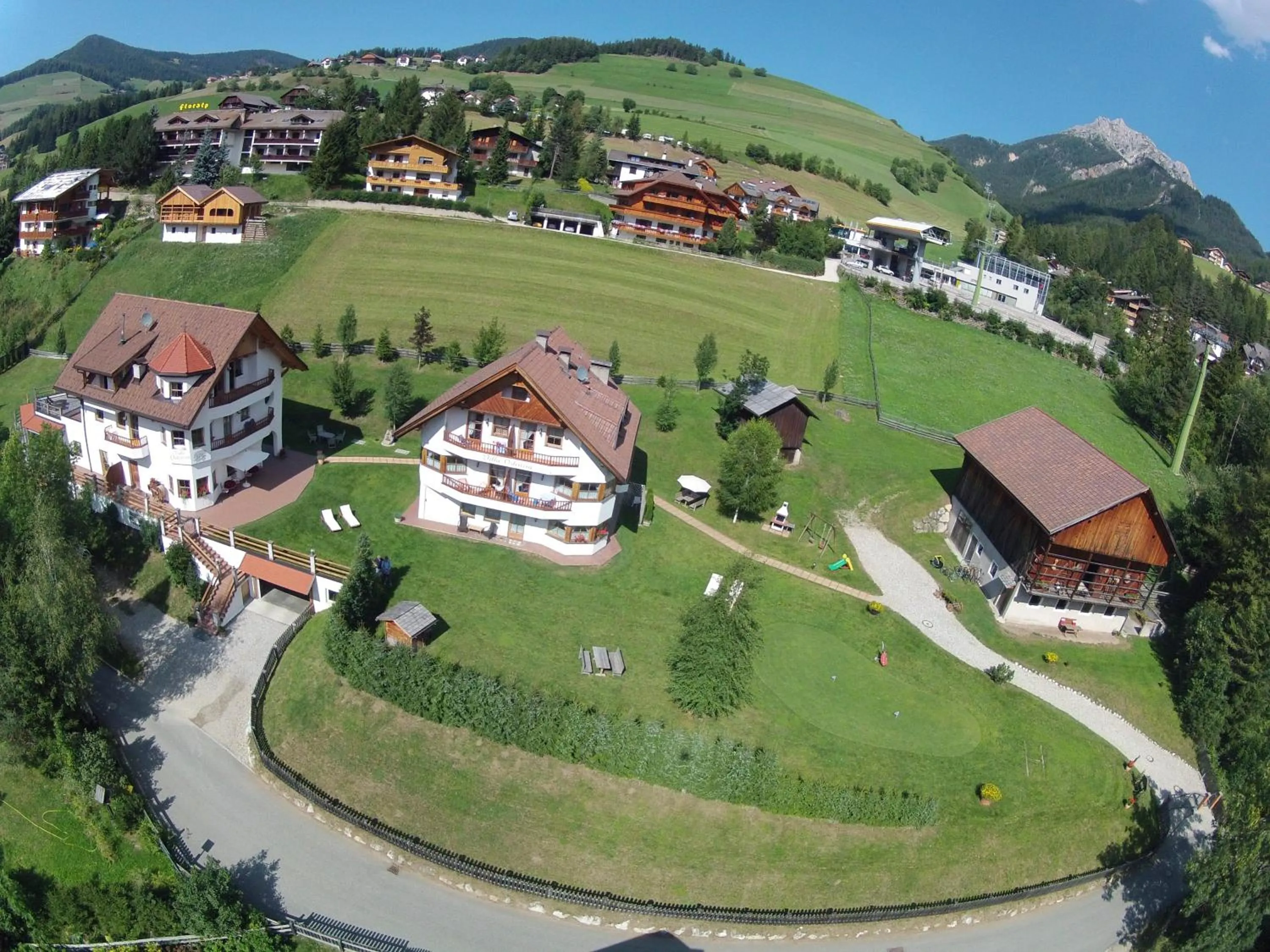Bird's eye view in Villa Ortensia