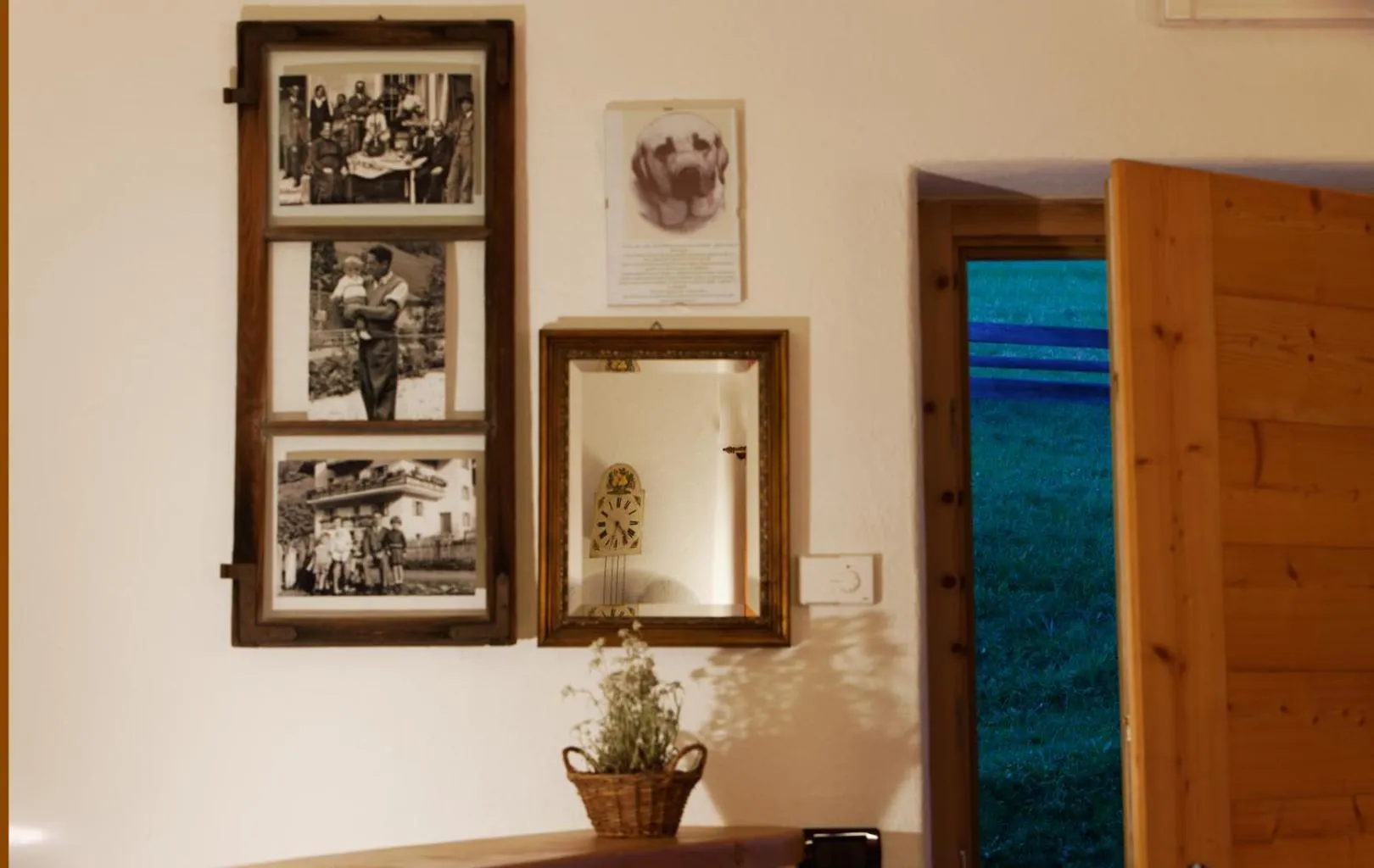 Decorative detail in Villa Ortensia