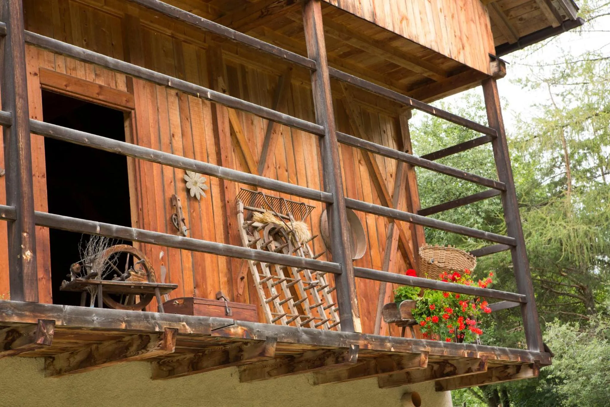 Decorative detail in Villa Ortensia