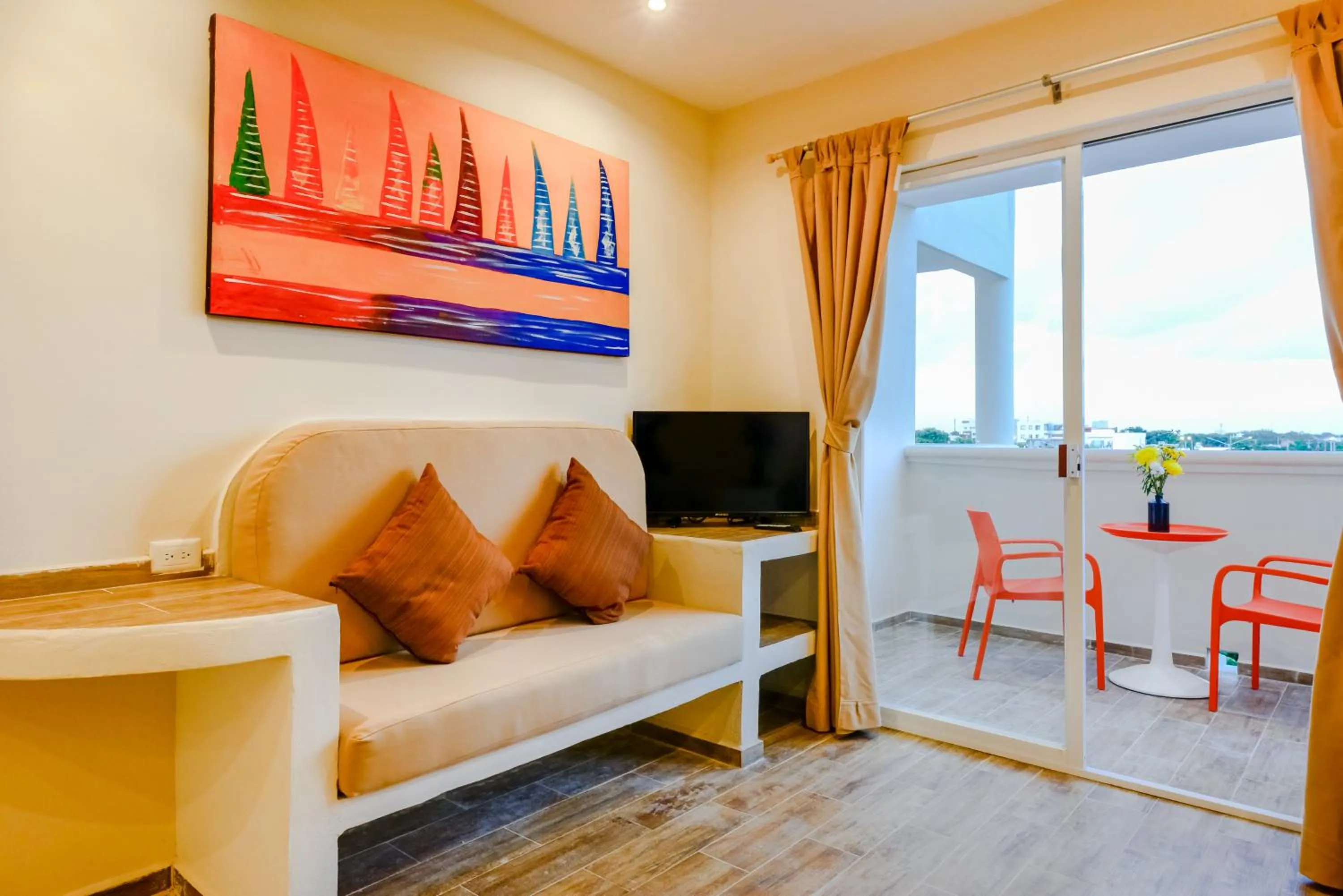 Living room in Condo Casa del Arbol