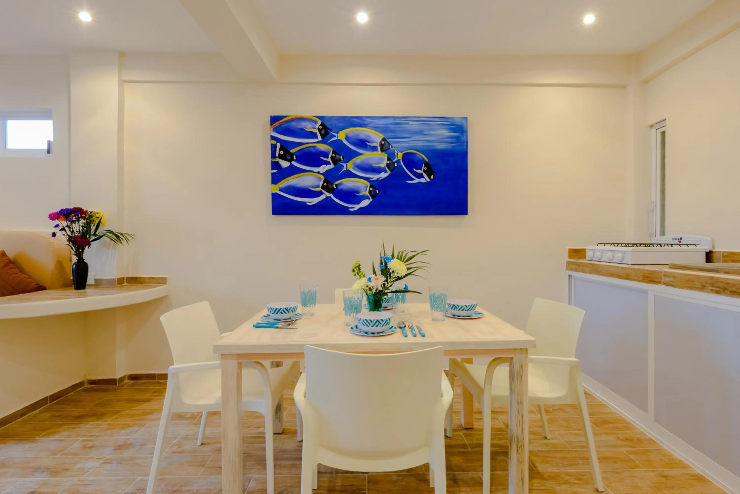 Dining area in Condo Casa del Arbol