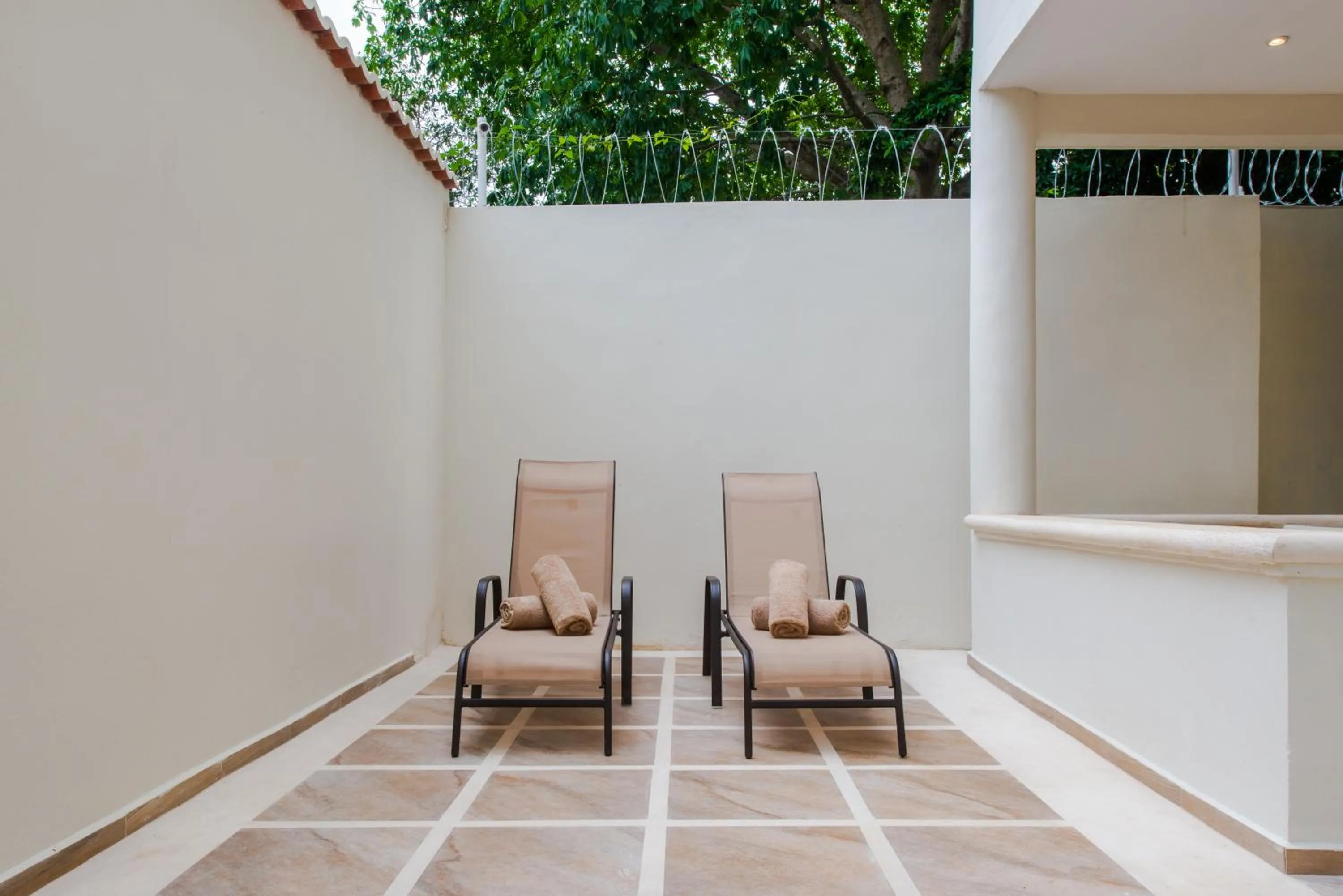 Living room in Condo Casa del Arbol