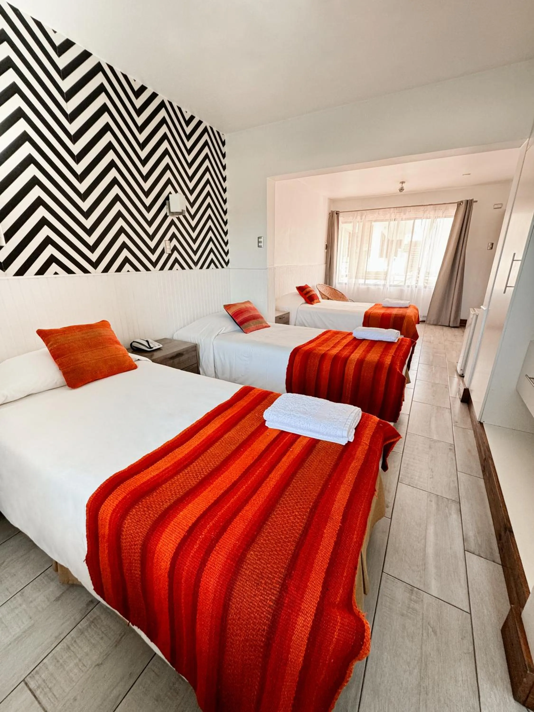 Photo of the whole room, Bed in Hotel Avenida en Arica