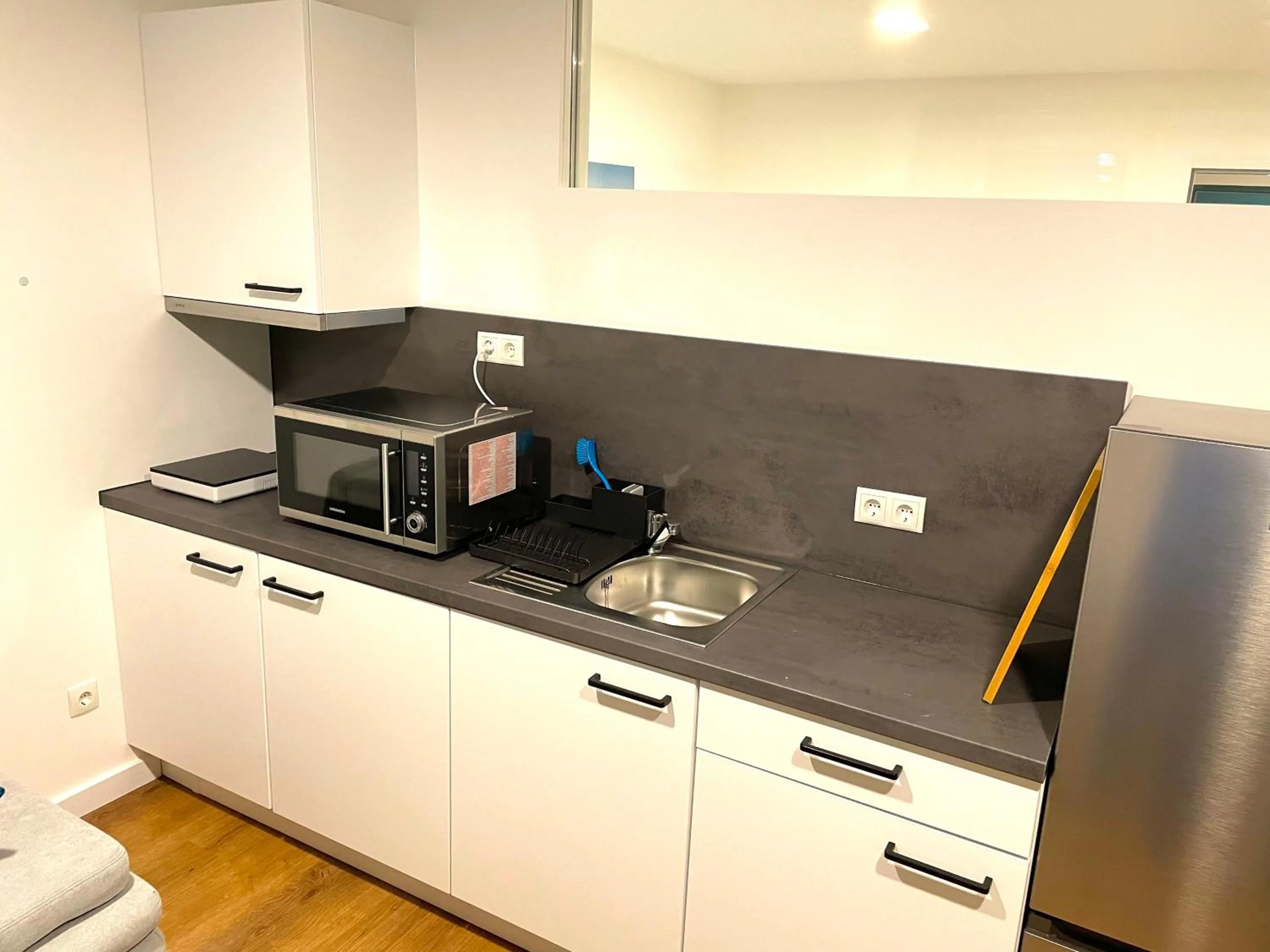 Kitchen or kitchenette in Mountain Hotel & Hostel