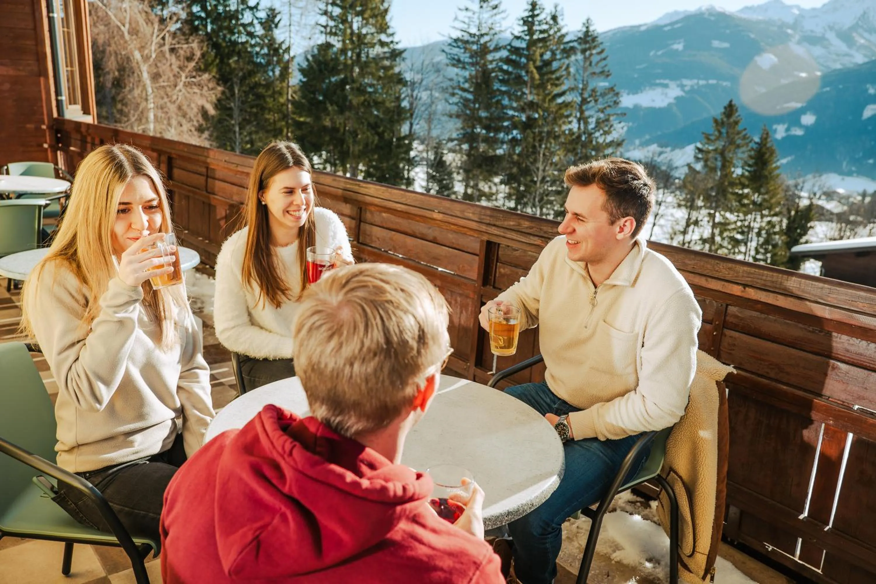 People in Mountain Hotel & Hostel