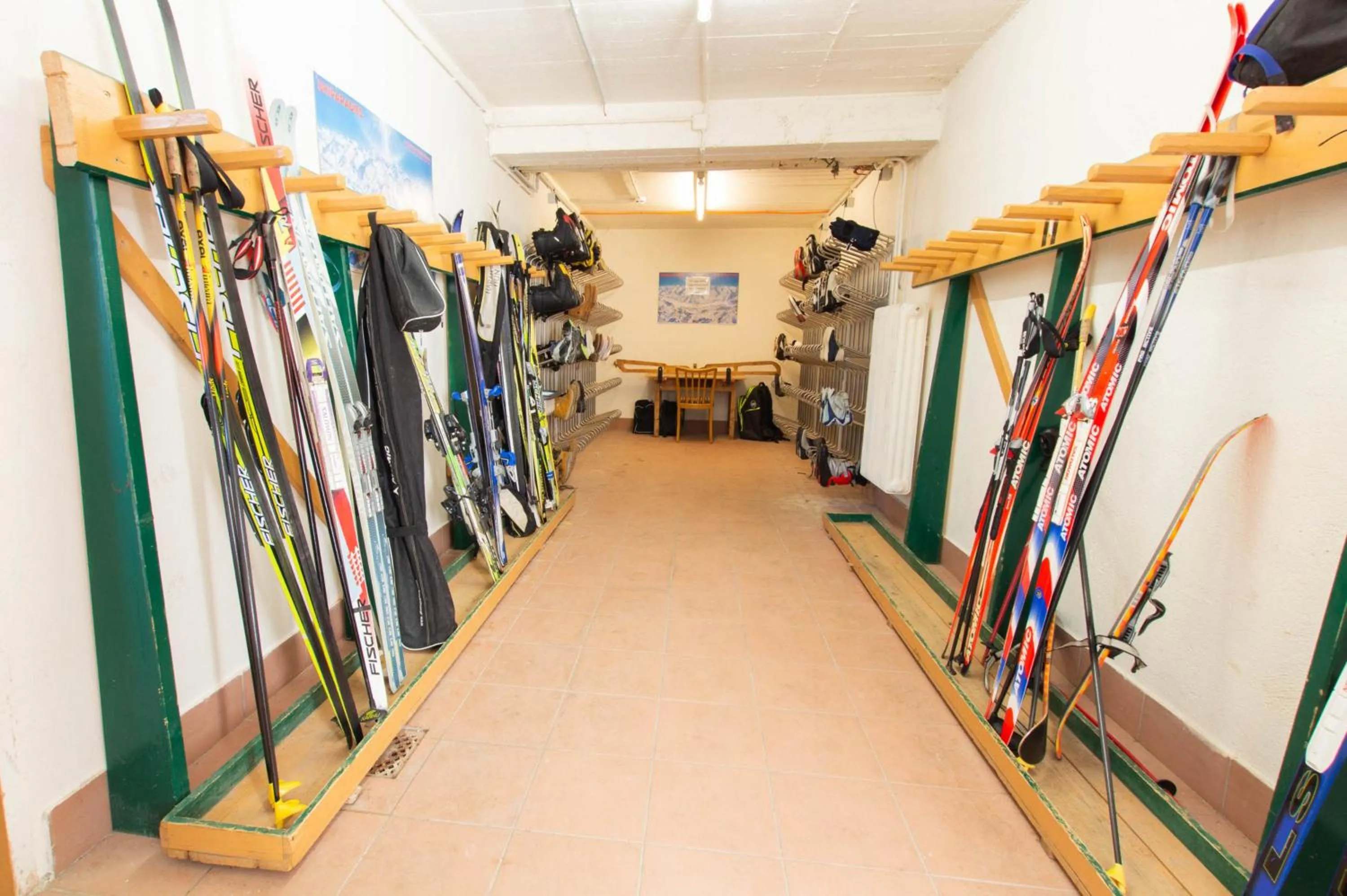 Skiing in Mountain Hotel & Hostel