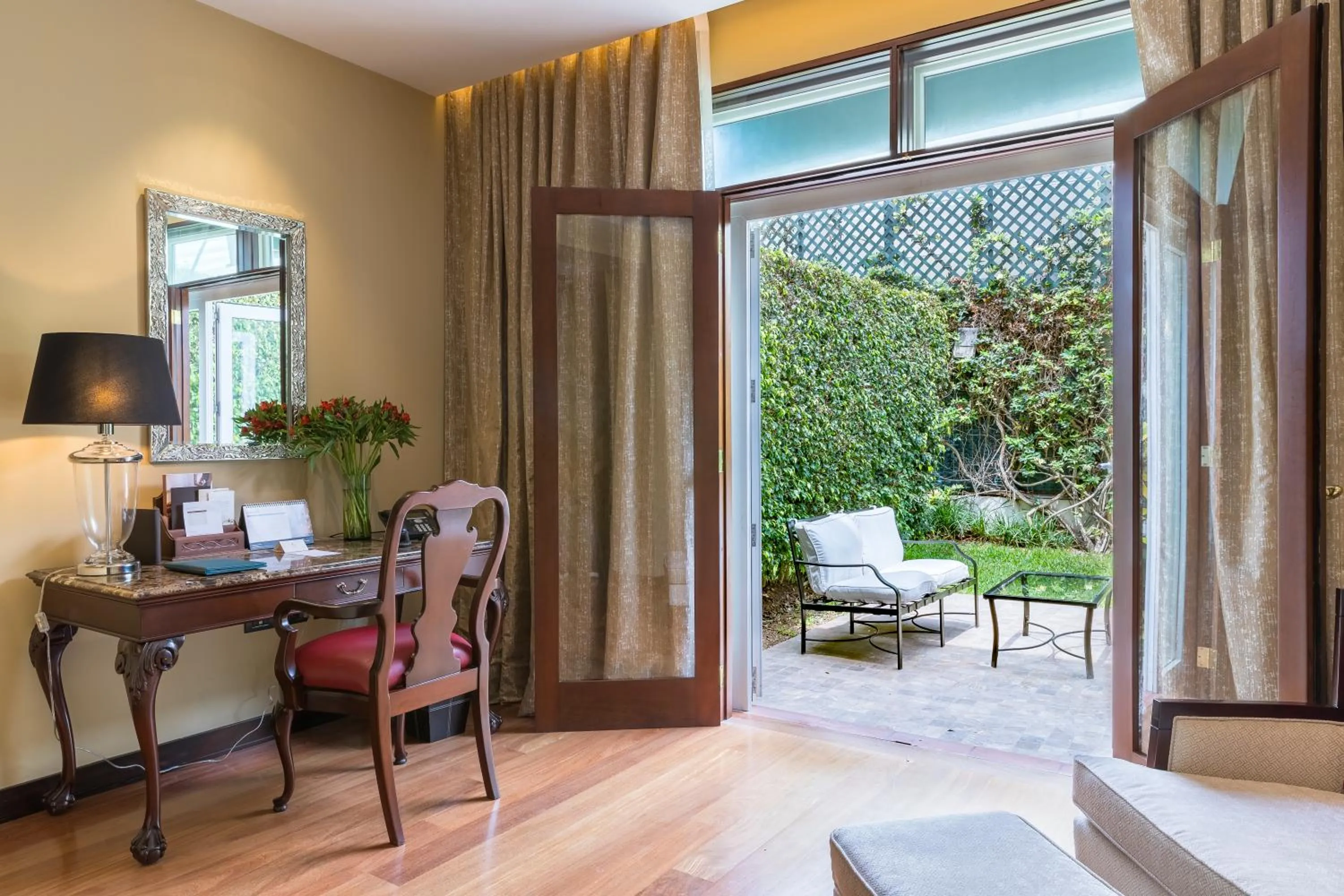 Patio in Country Club Lima Hotel – The Leading Hotels of the World