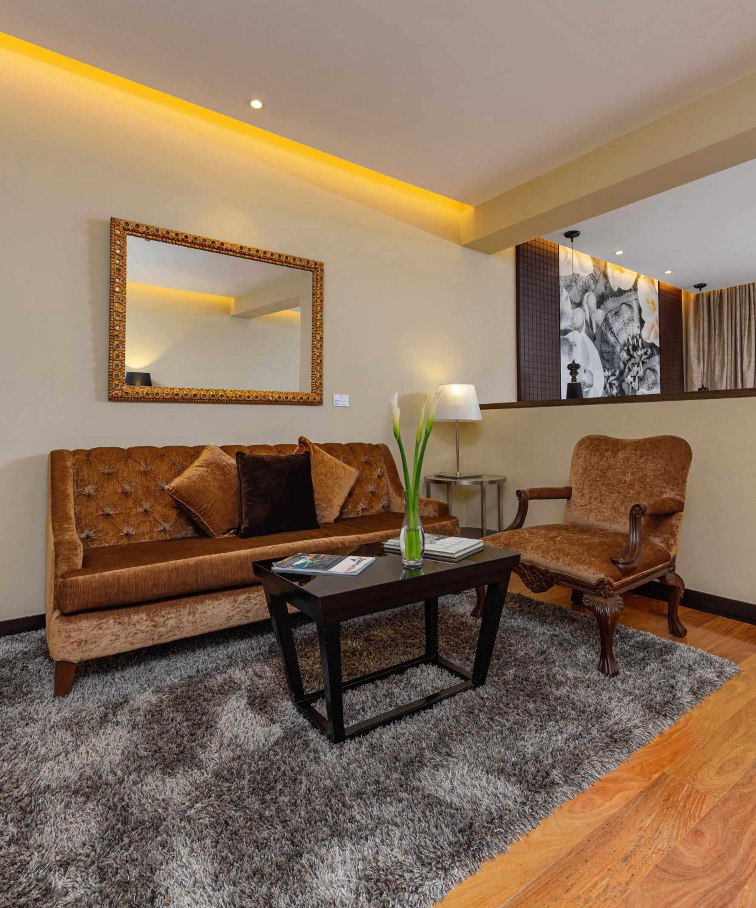 Living room in Country Club Lima Hotel – The Leading Hotels of the World