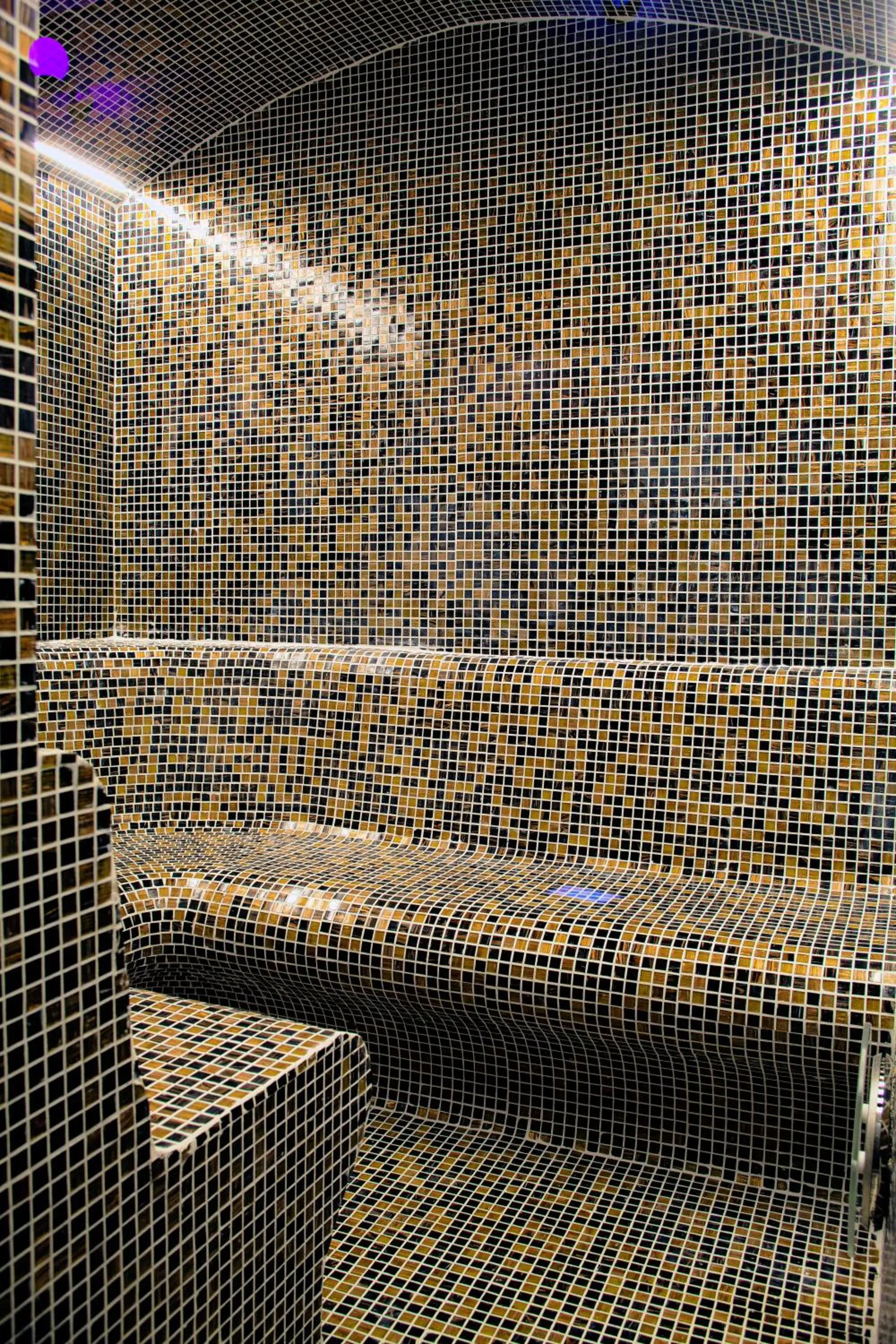 Steam room in Hotel Junior