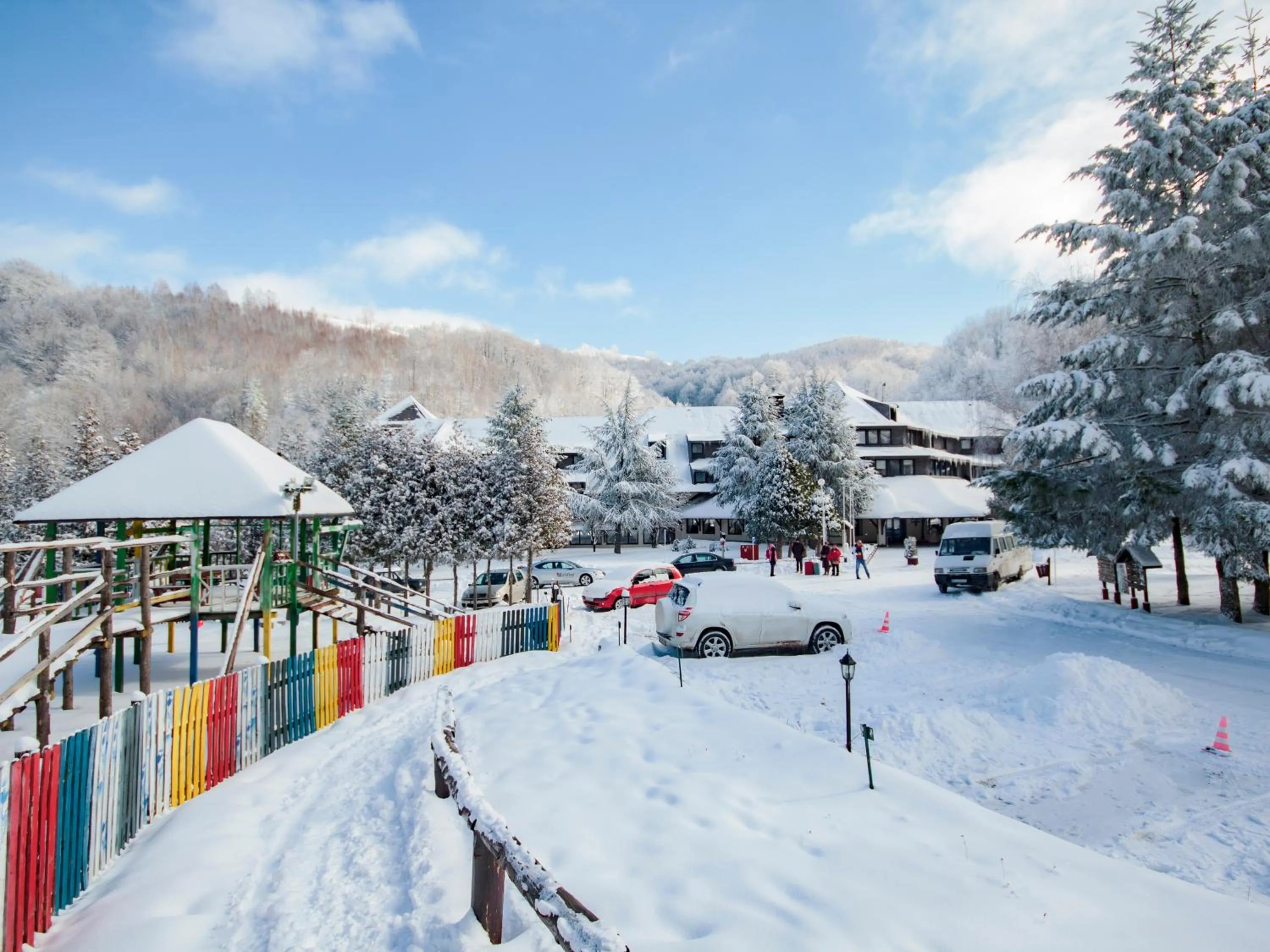 Parking in Hotel Junior