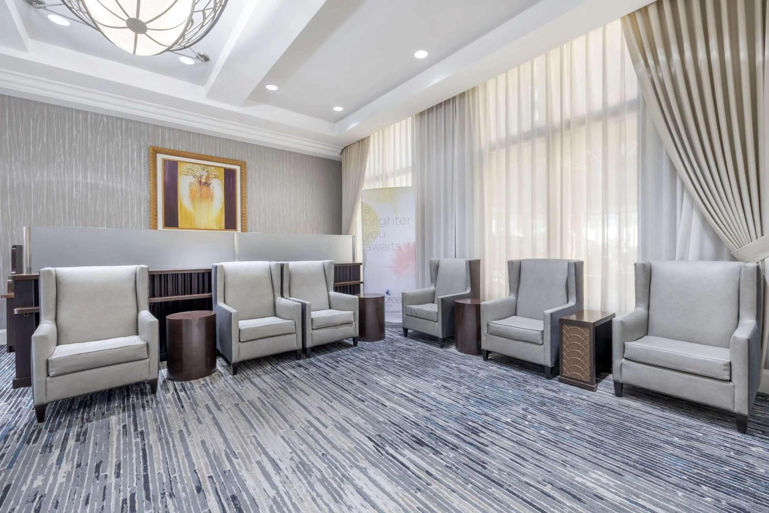 Lobby or reception in Hilton Grand Vacations Club on the Las Vegas Strip