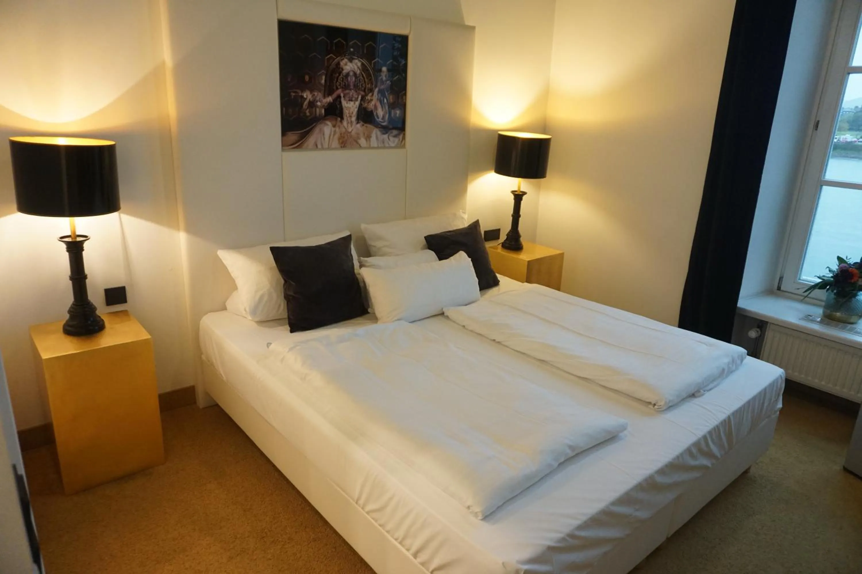 Bed in Hotel Bucheneck