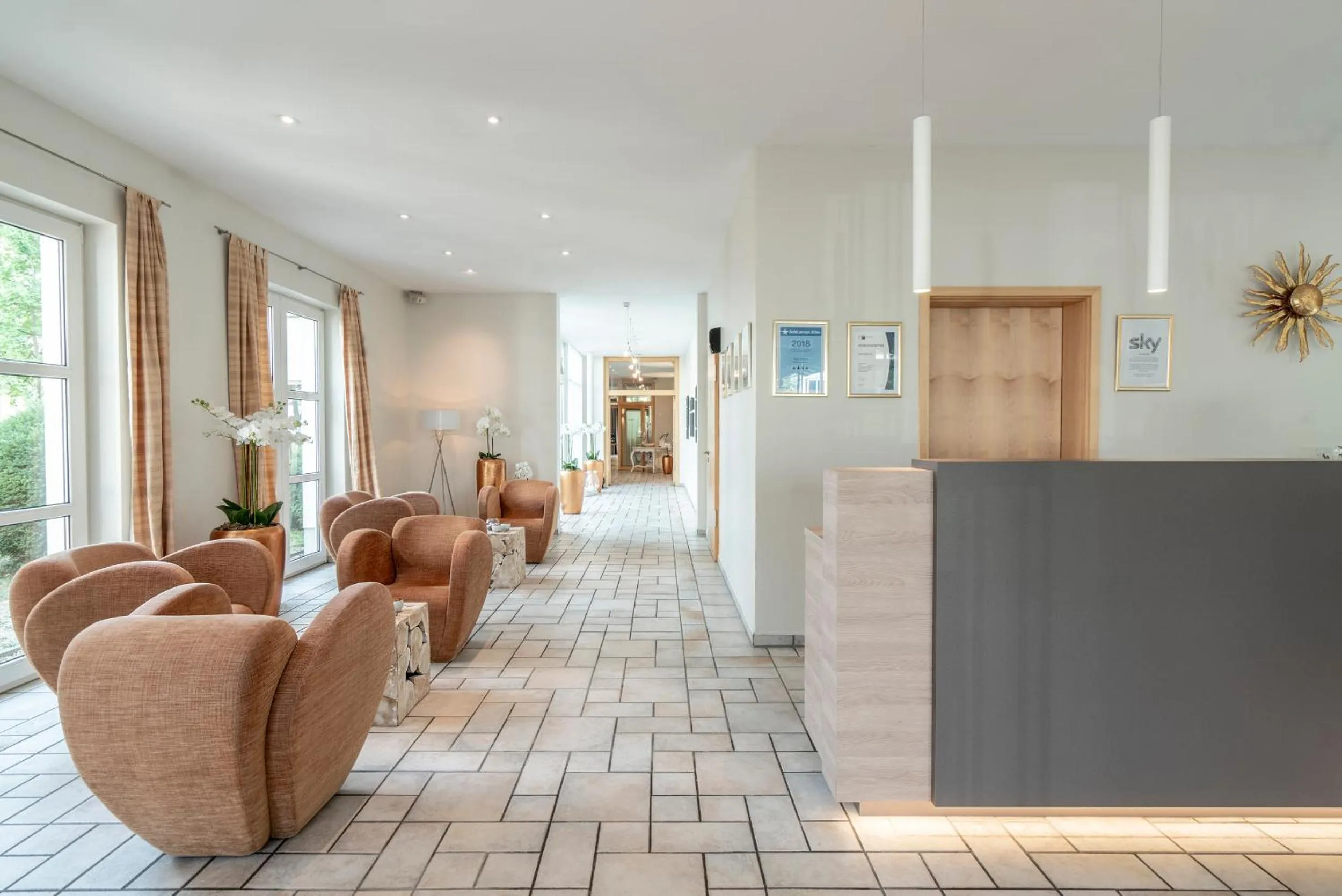 Seating area in Hotel Sonne