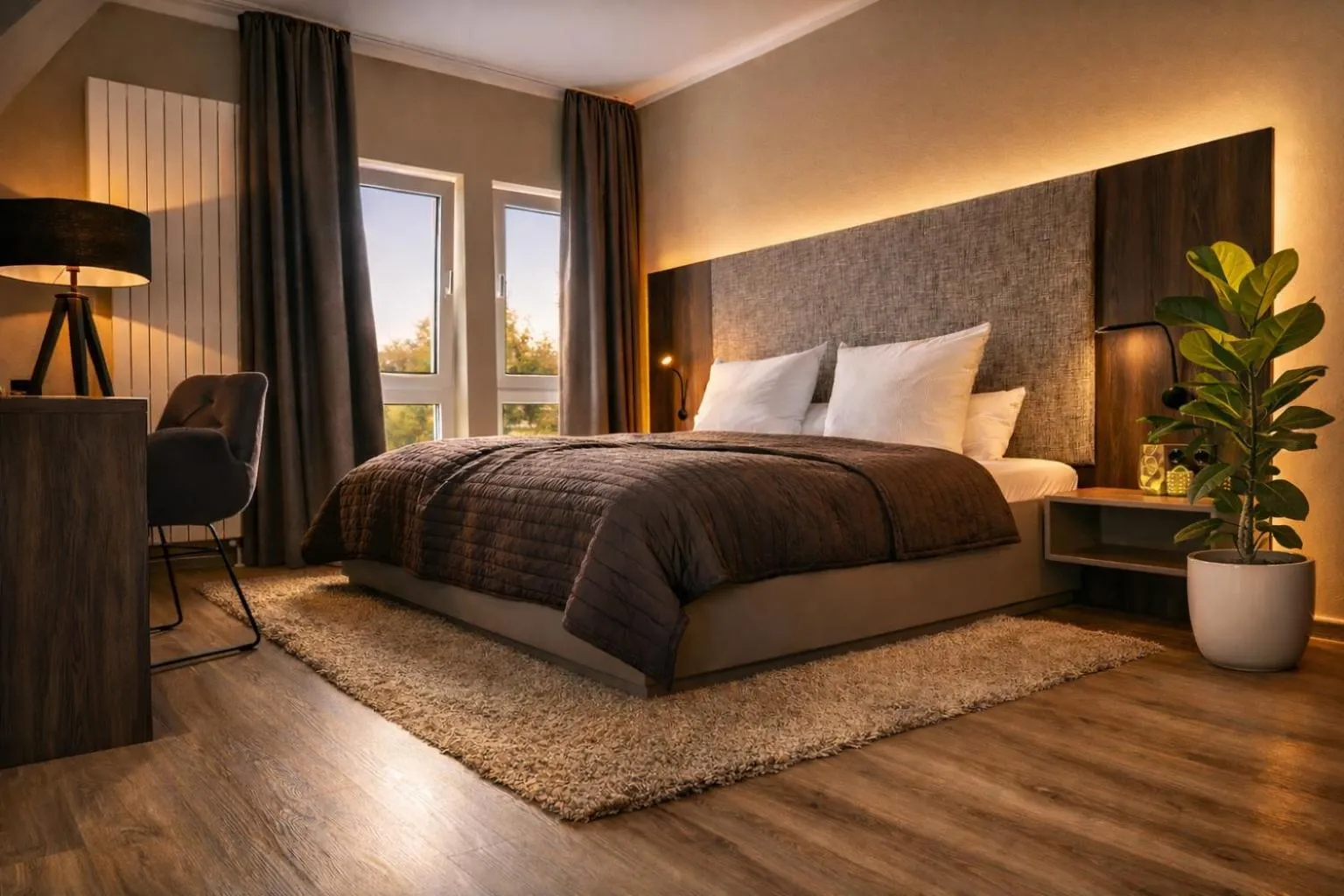 Photo of the whole room, Bed in Hotel Sonne