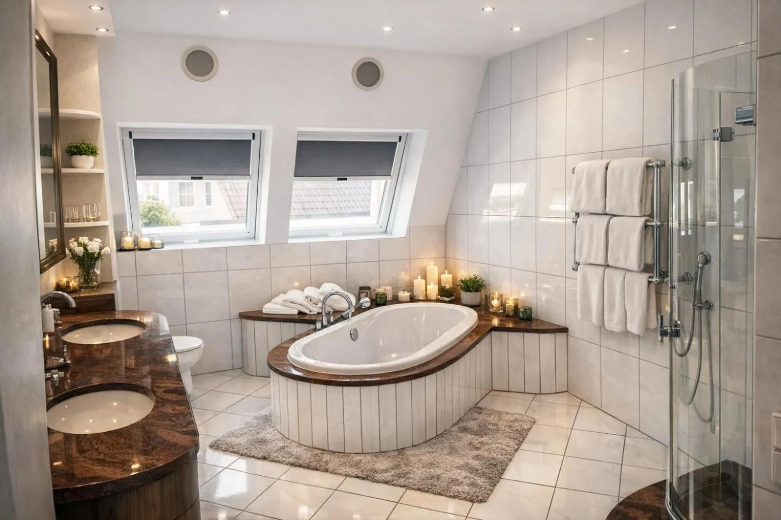 Bathroom in Hotel Sonne