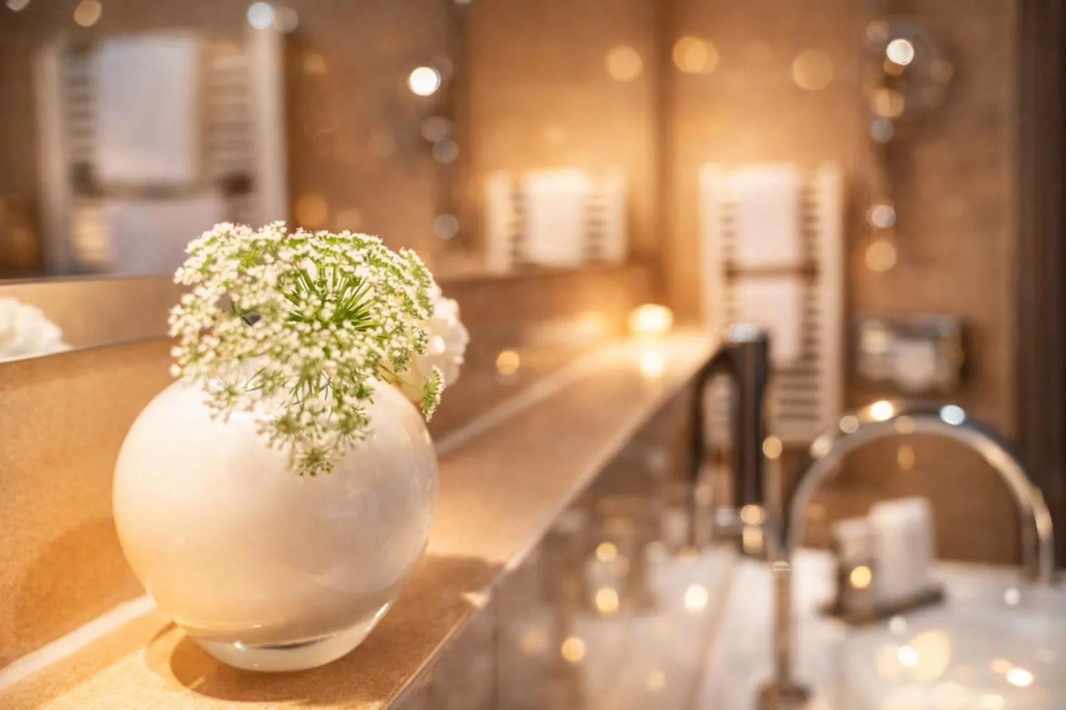 Bathroom in Hotel Sonne