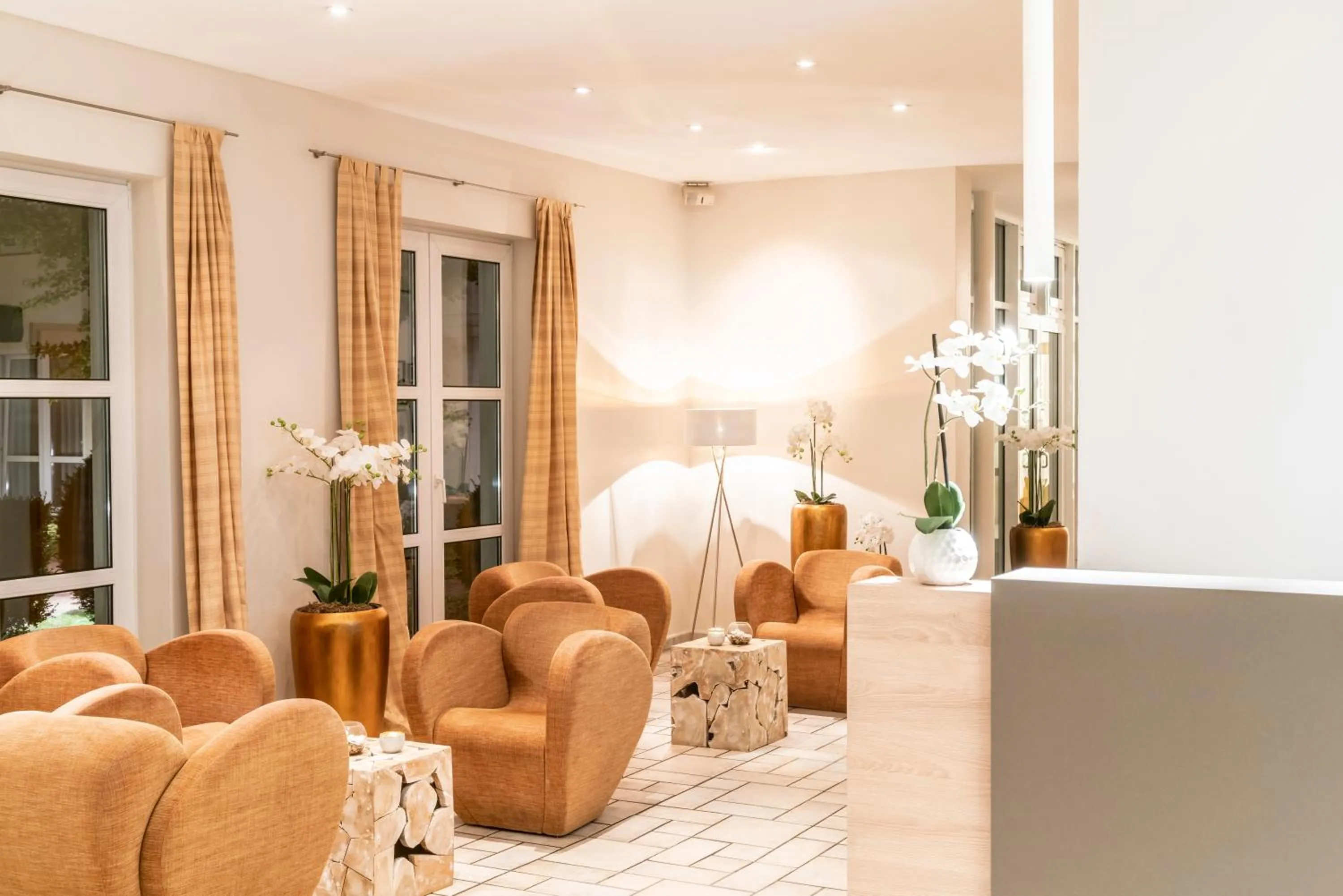 Lobby or reception in Hotel Sonne