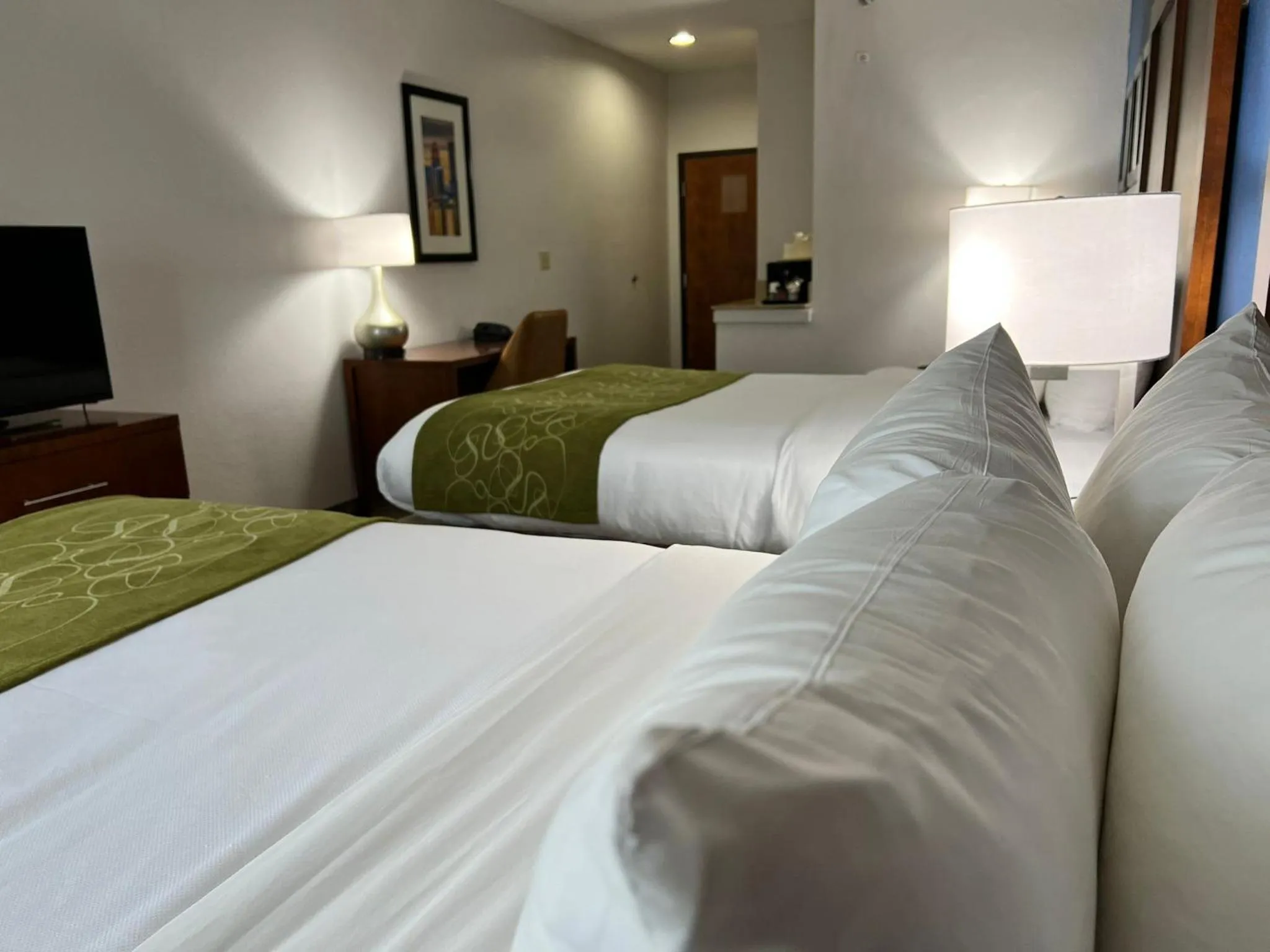 Bedroom, Bed in Comfort Suites Louisville East