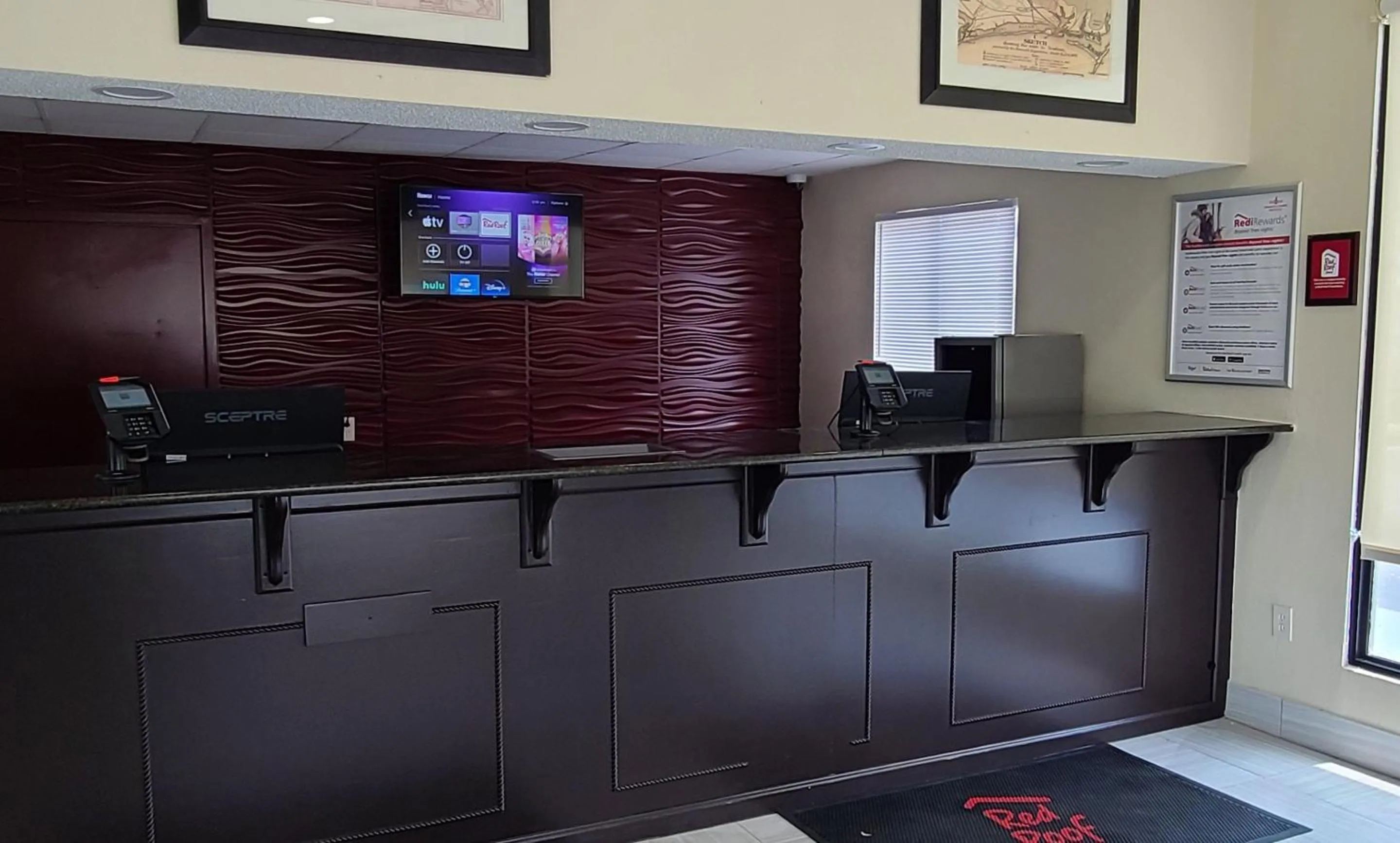 Lobby or reception in Red Roof Inn Florence, SC